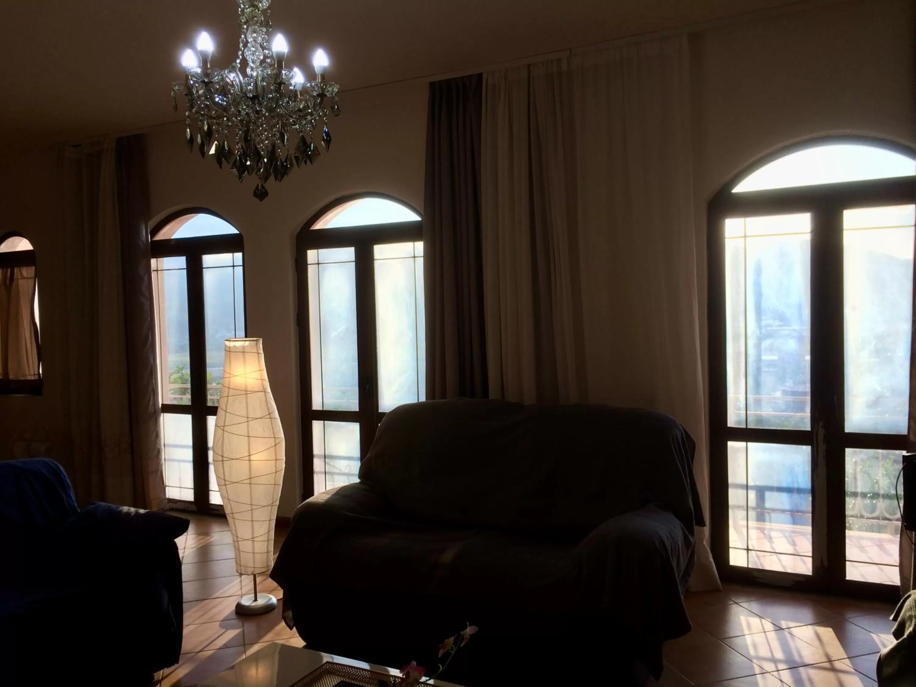 Balcony/Terrace, Seating Area in Guesthouse Villa Rosa Berat