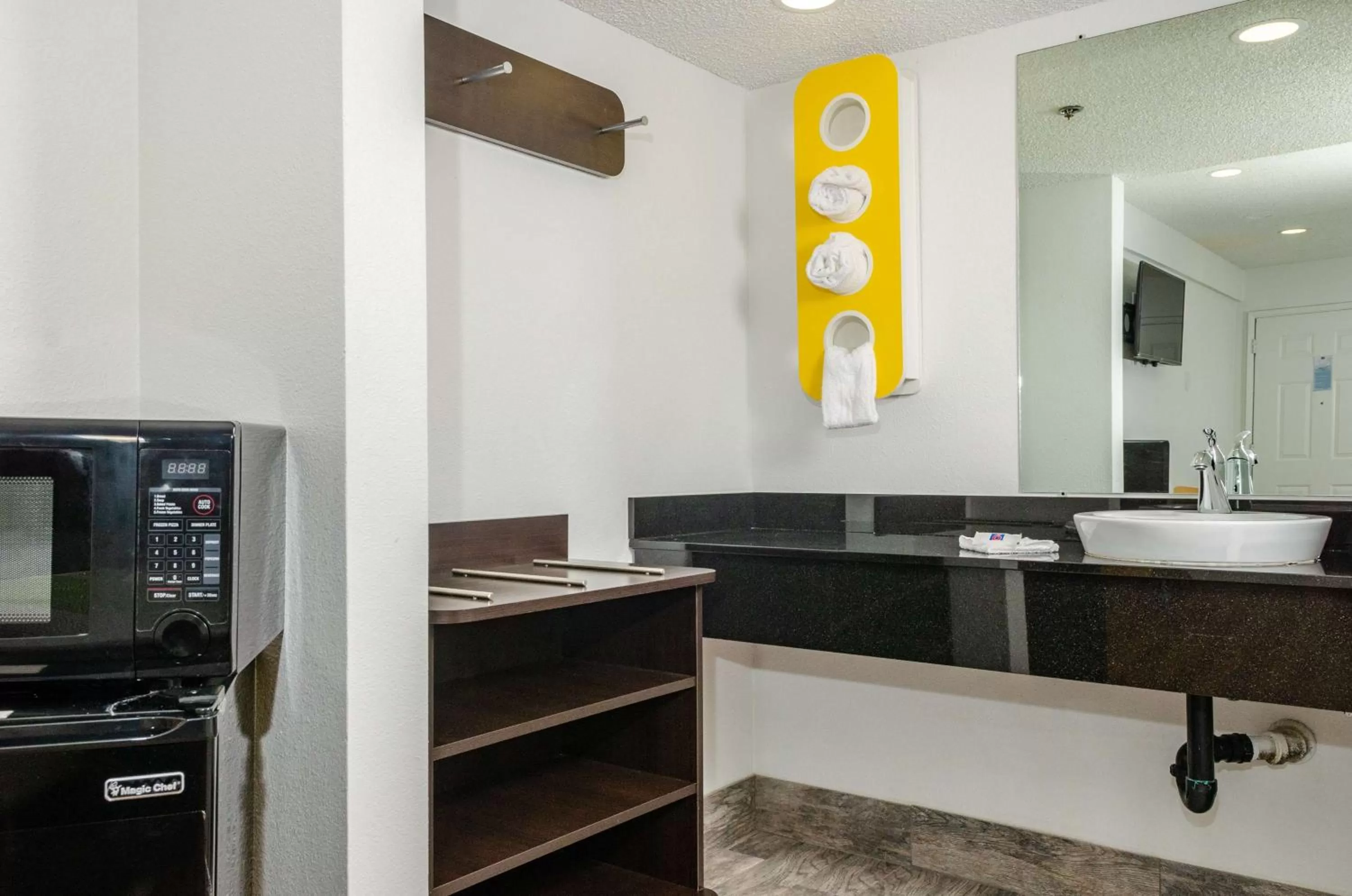 Bathroom in Studio 6-Fresno, CA - Extended Stay