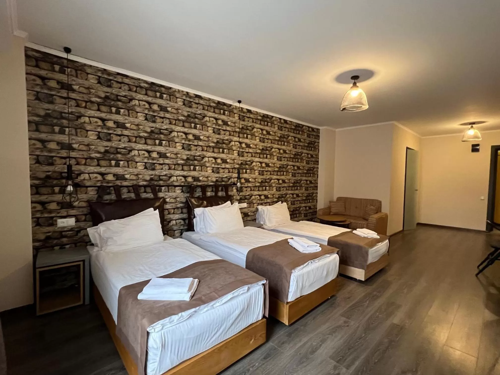 Bedroom, Bed in Gudauri Loft Hotel