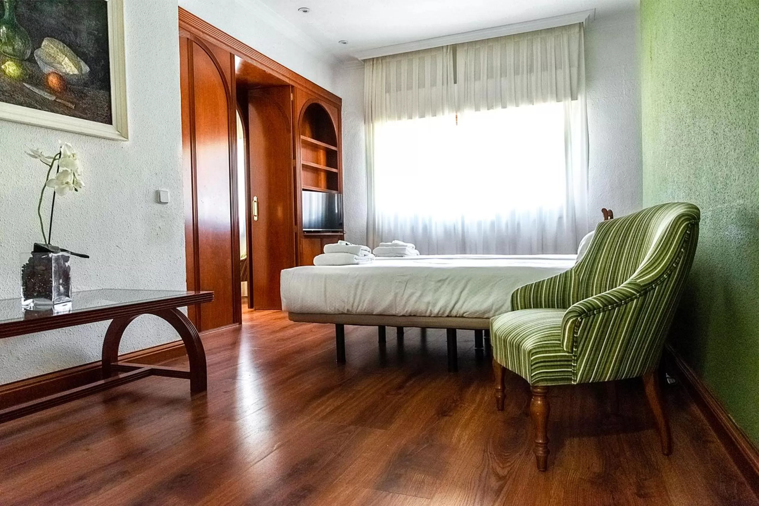 Bed in Hotel Torremangana