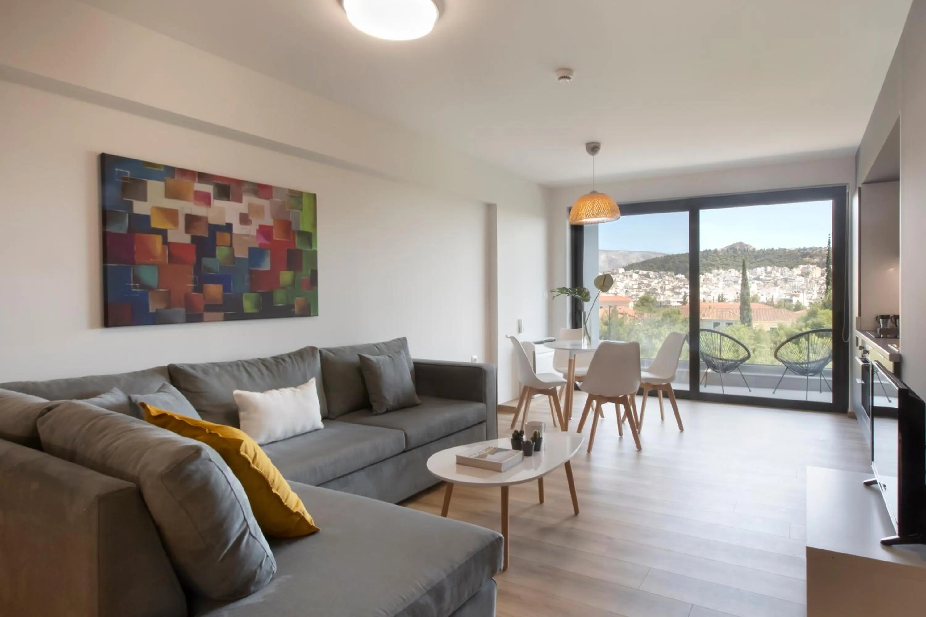 Living room in Athens Panorama Project