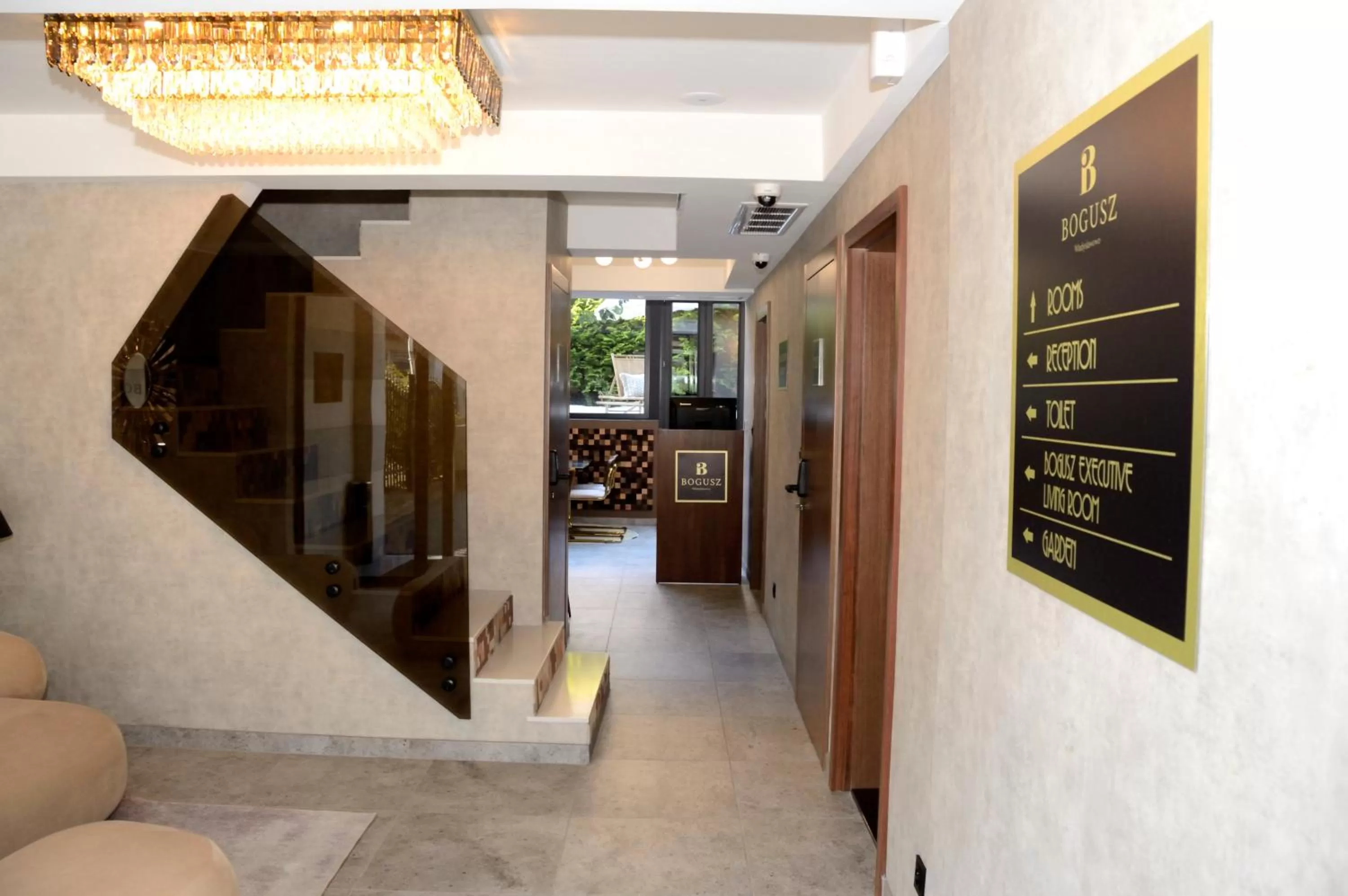 Lobby or reception in BOGUSZ Wladyslawowo