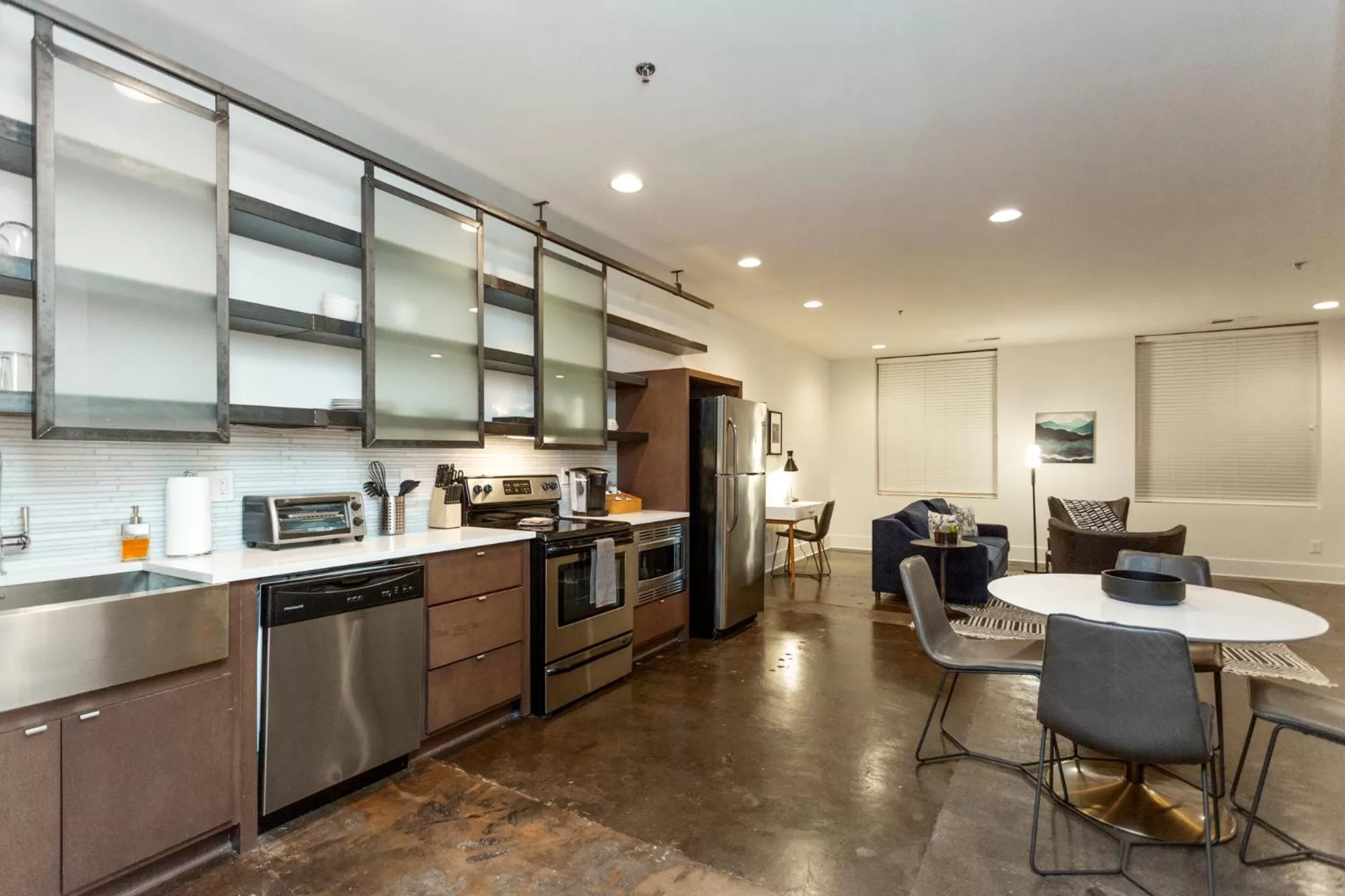 Kitchen or kitchenette in Mint House at The Reserve - Nashville