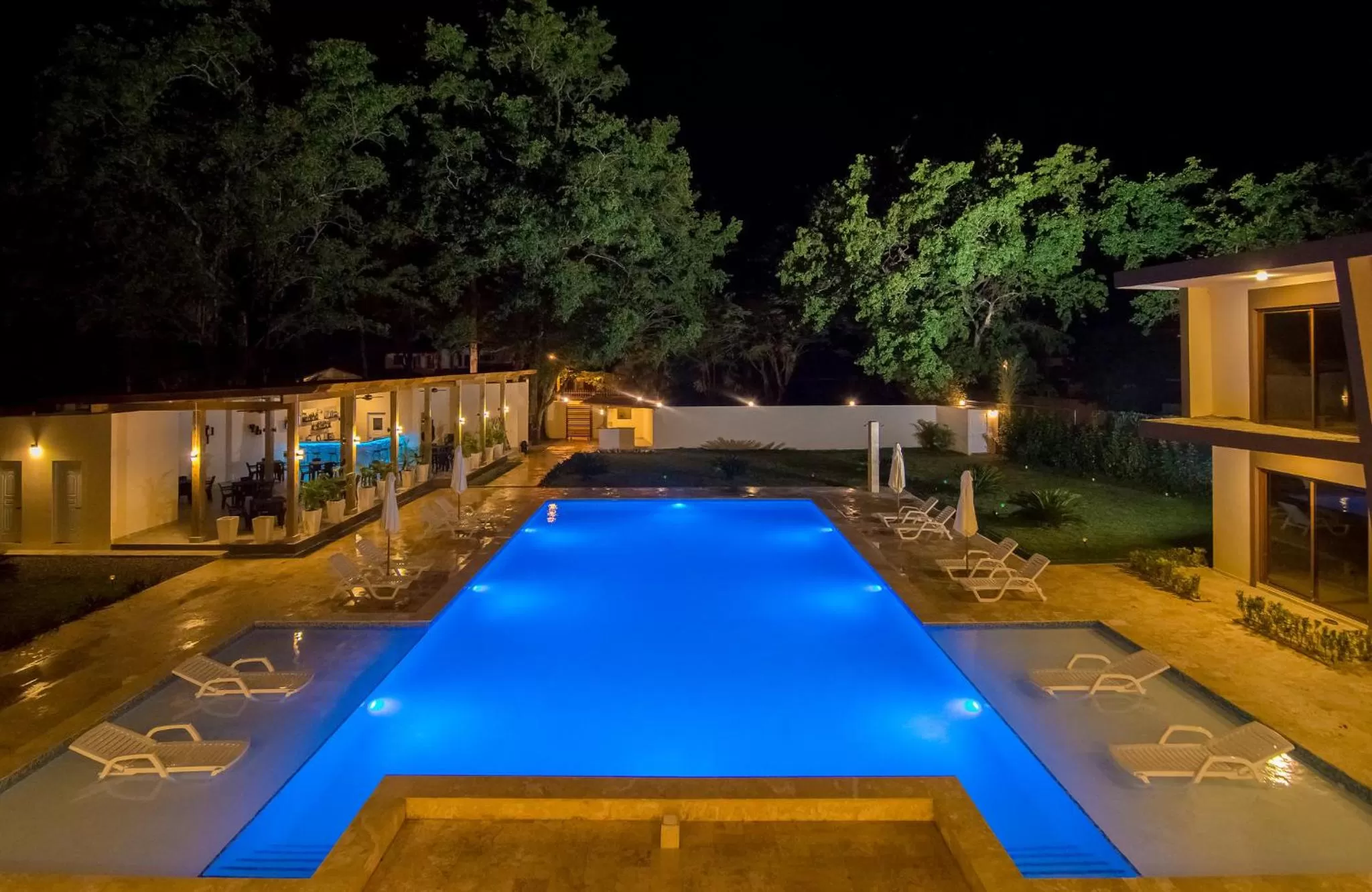 Pool view in Caribbean Diamond Boutique Hotel