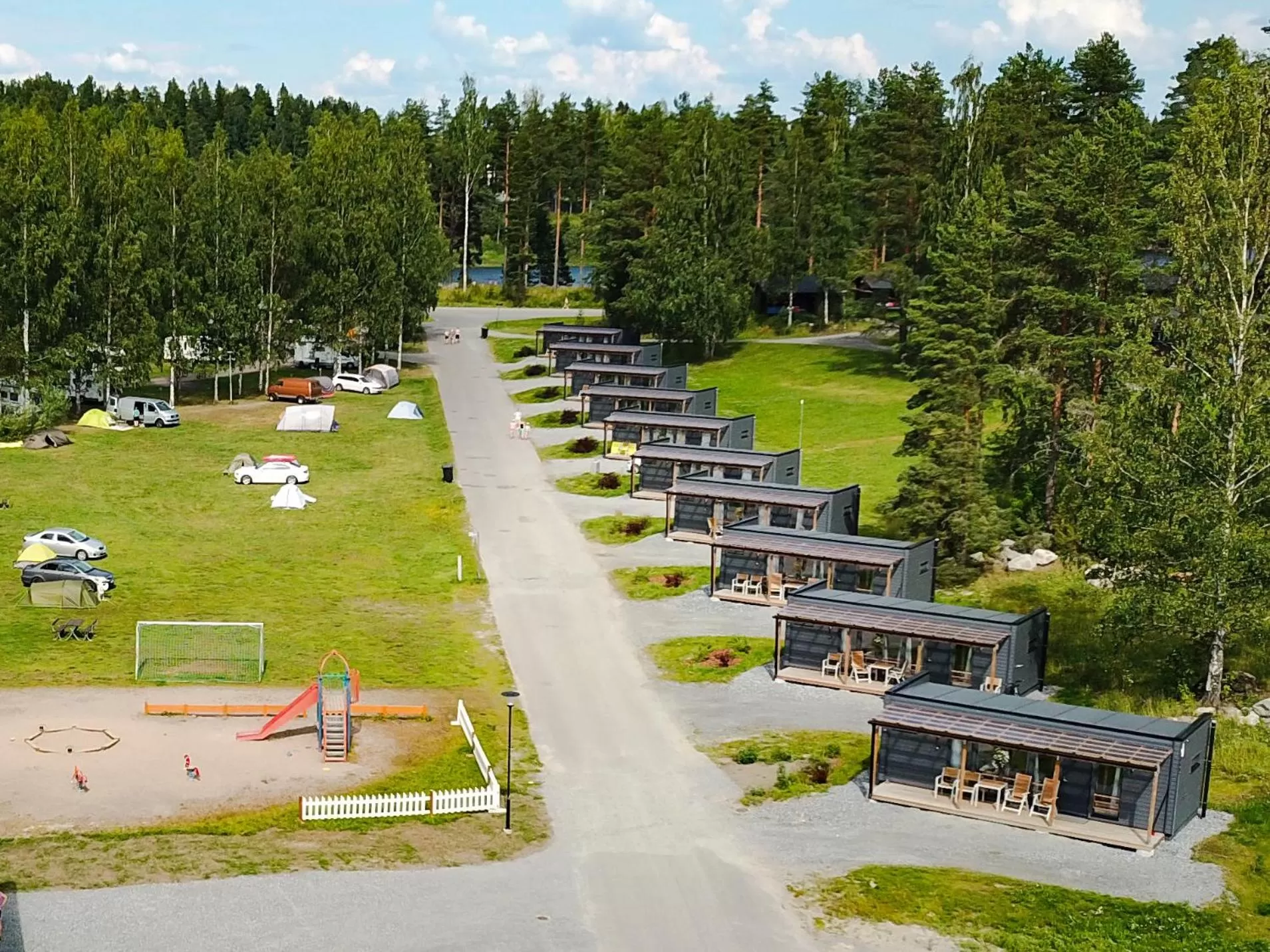 Property building in Rauhalahti Holiday Homes
