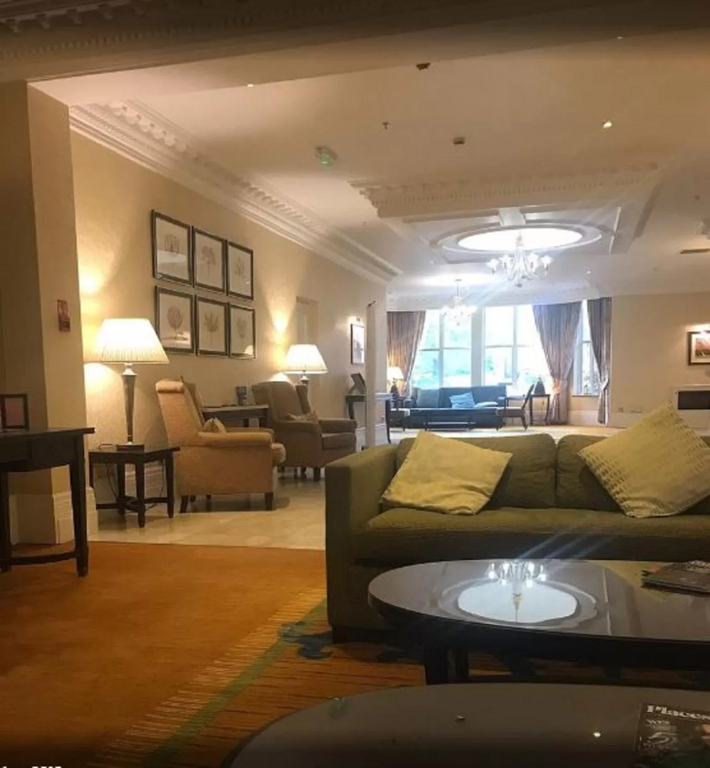 Lobby or reception in Sprowston Manor Hotel, Spa & Golf