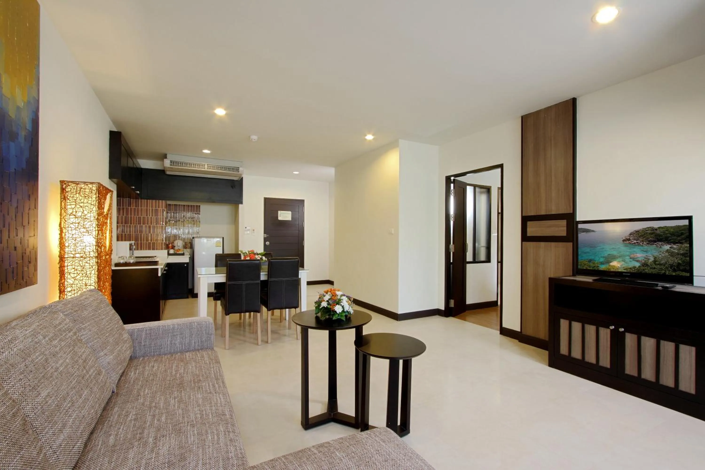 Living room in Kata Sea Breeze Resort - SHA Plus