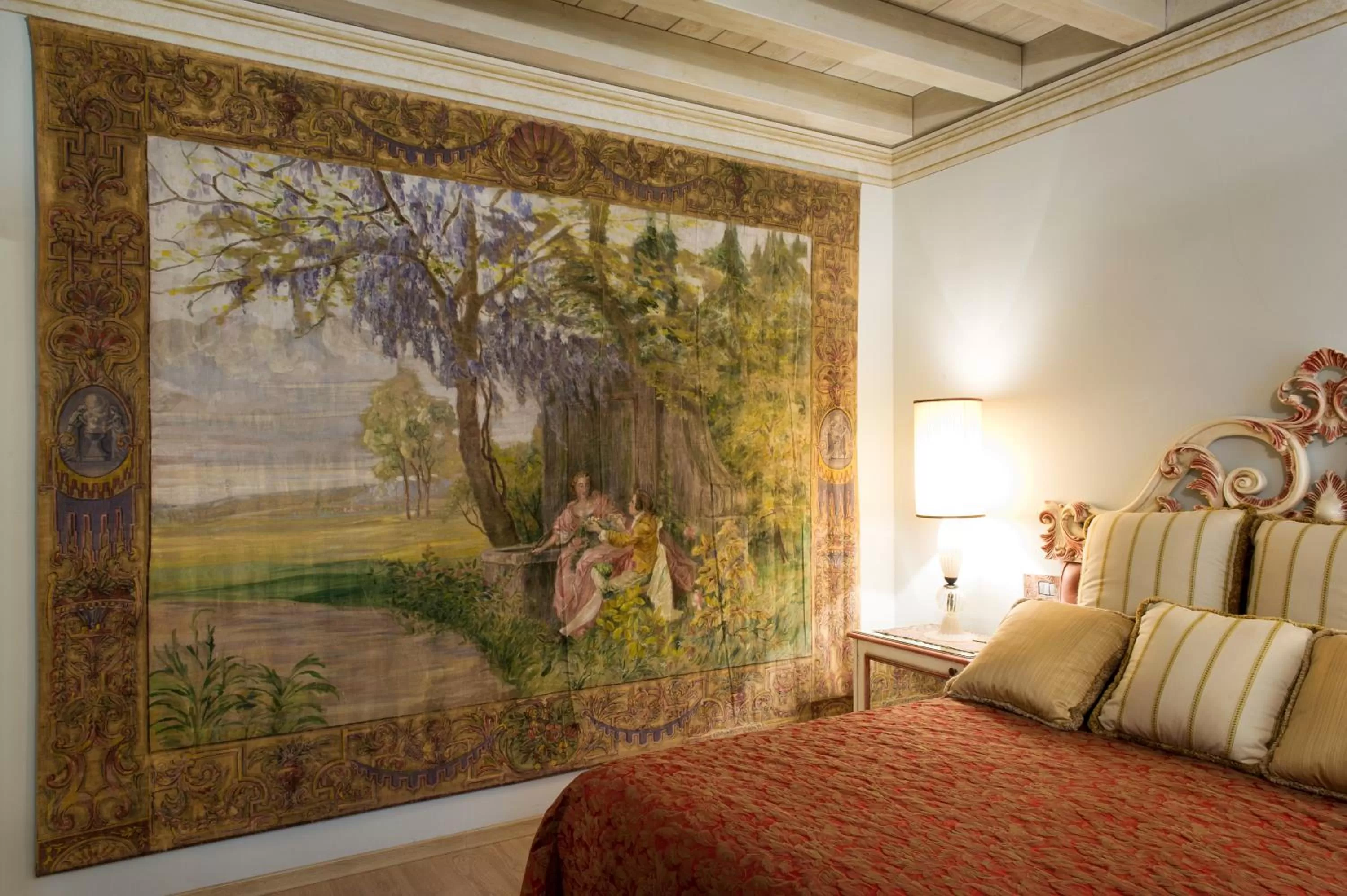 Decorative detail, Bed in La Corte Di Giulietta