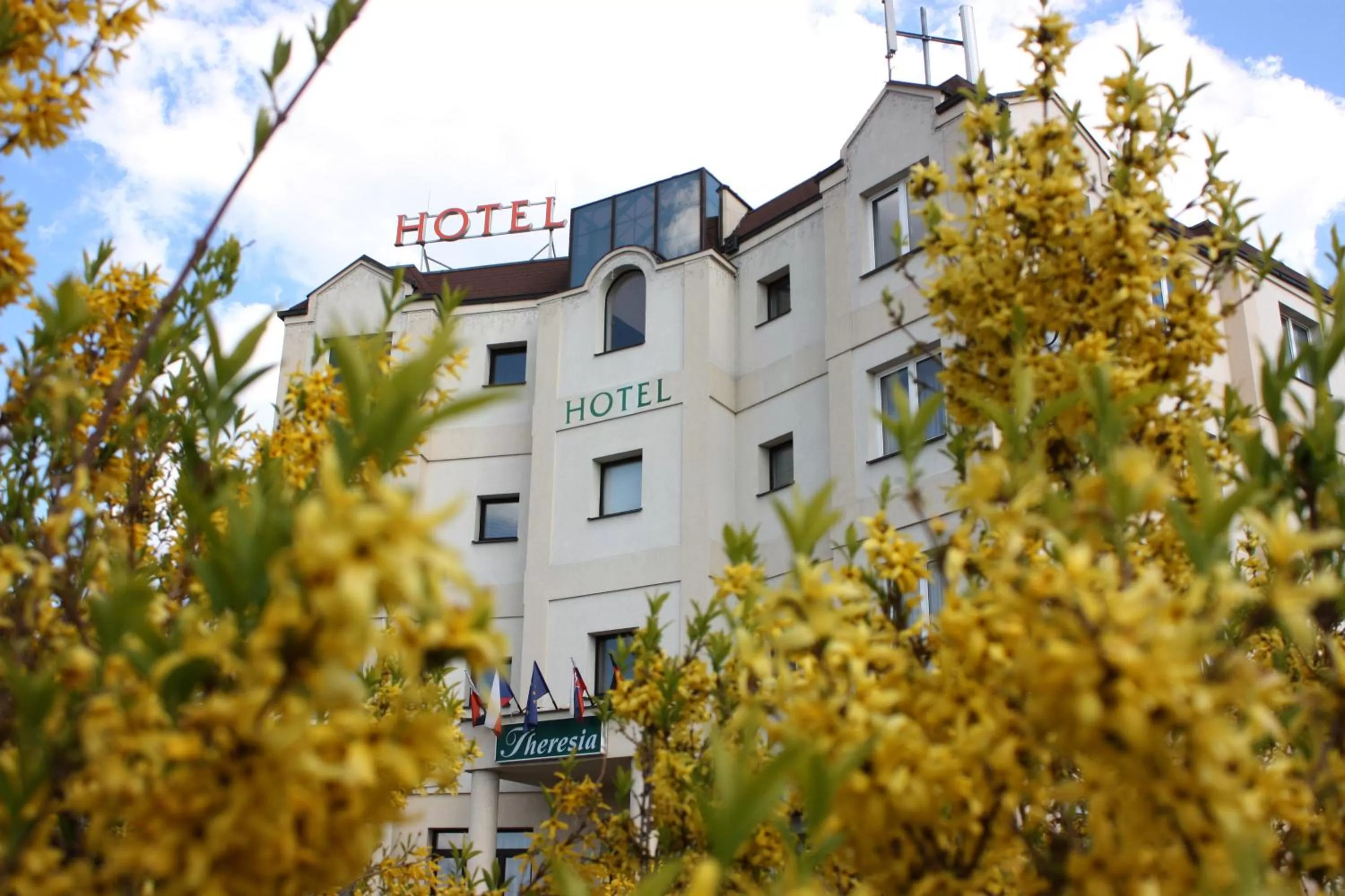 Facade/entrance in Hotel Theresia