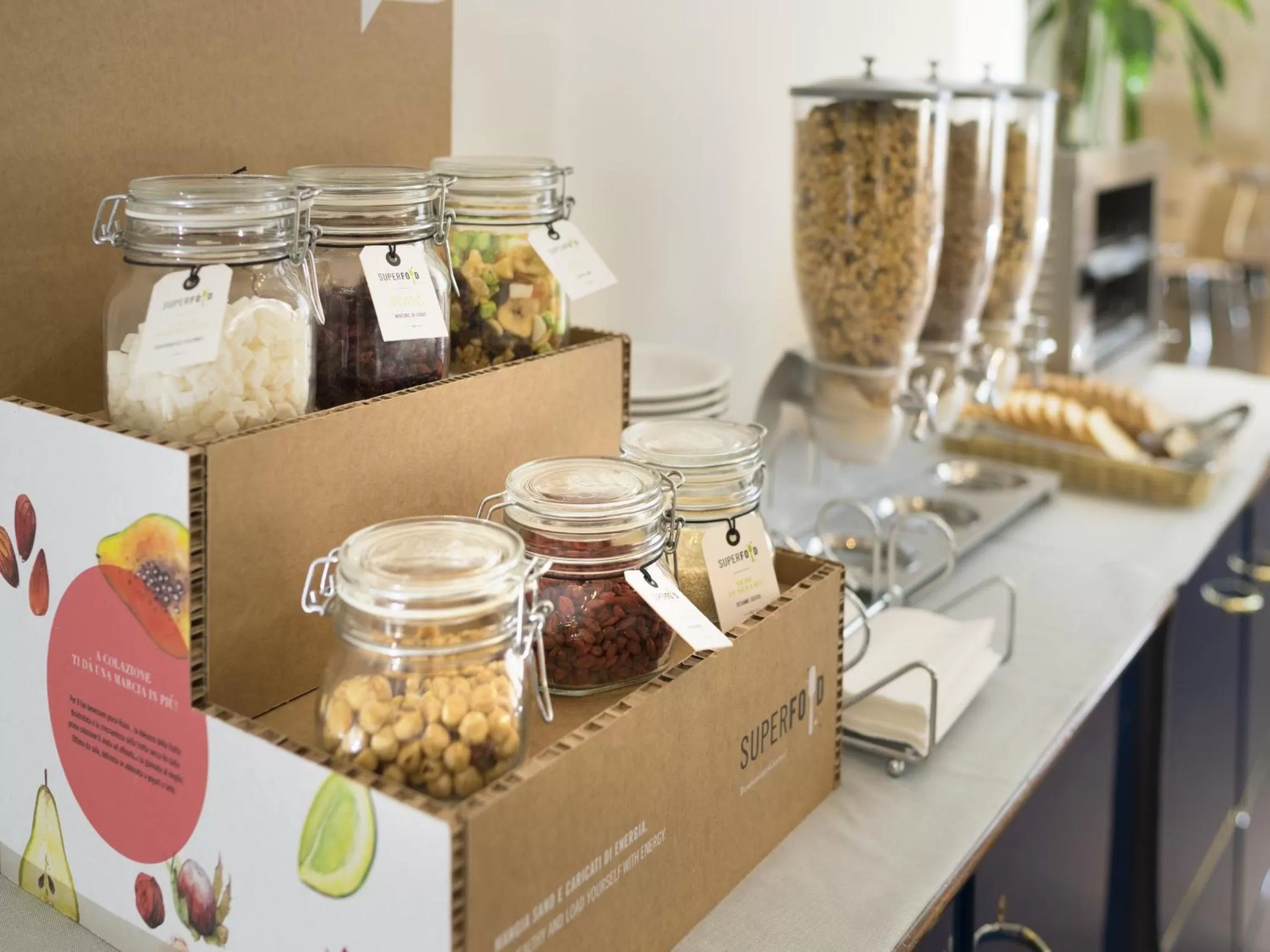 Buffet breakfast in Hotel Cube