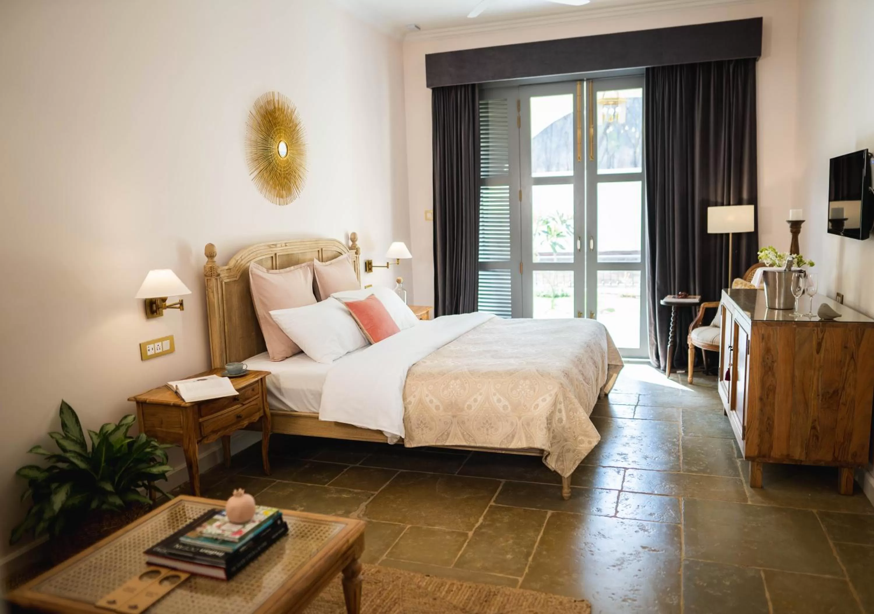 Photo of the whole room, Bed in The Source At Sula