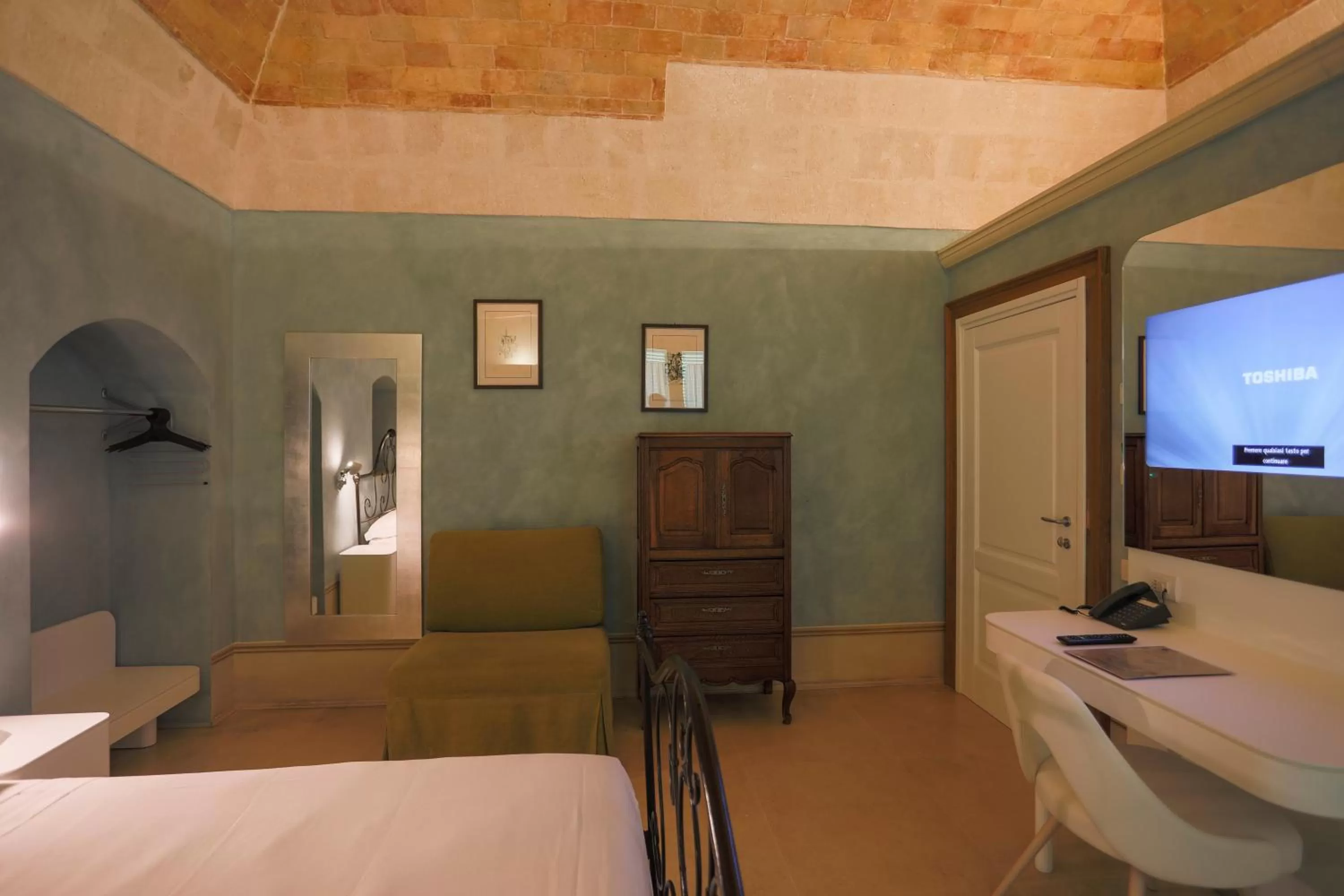 Bed in Hotel Casino Ridola