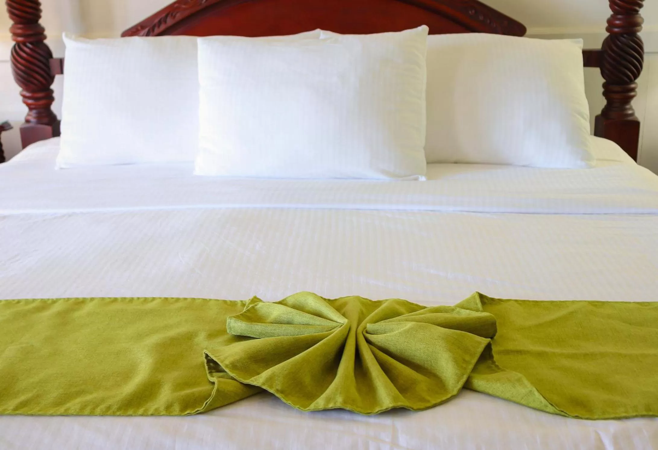 Bed in Hotel Victoriano