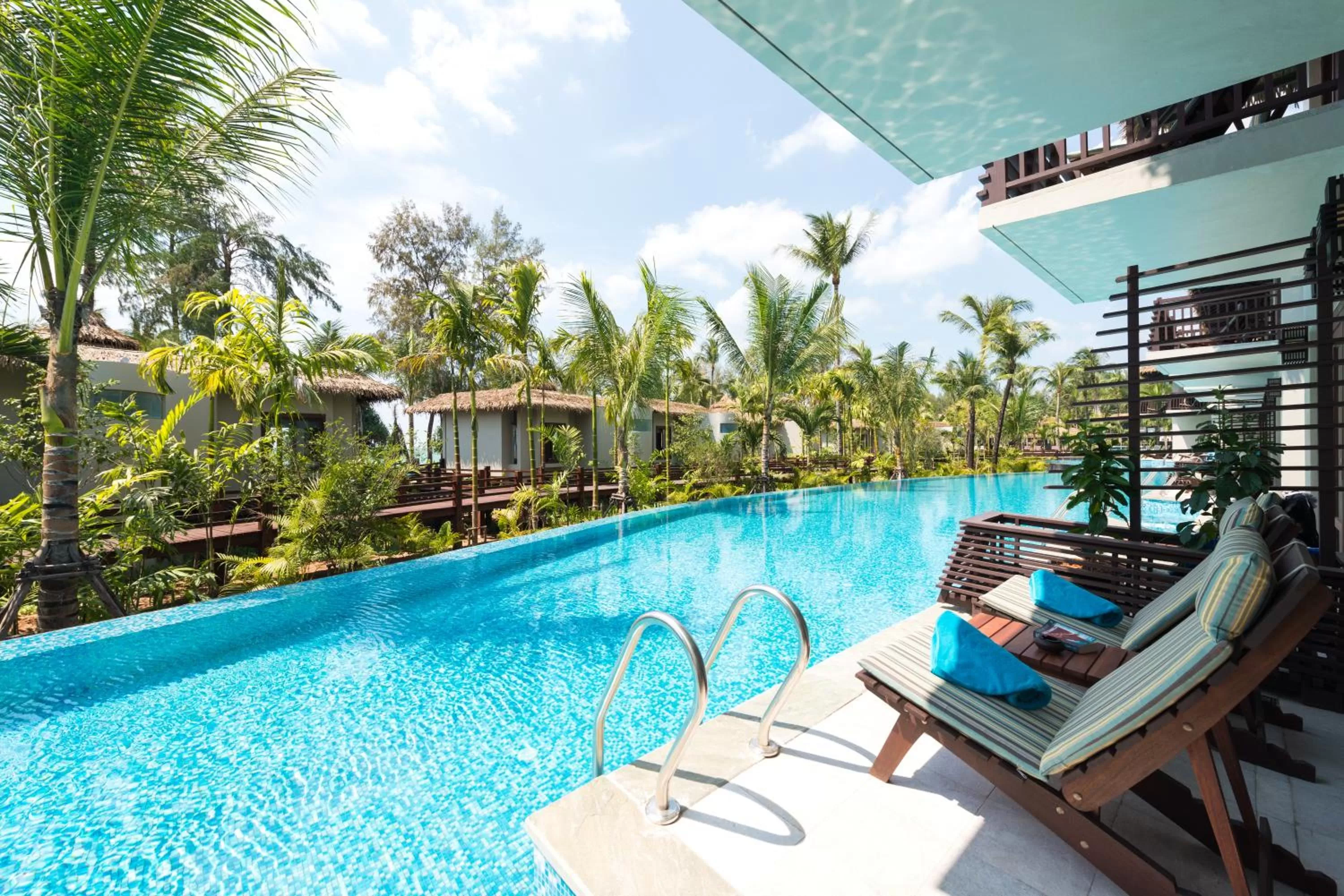 Pool view in The Haven Khao Lak