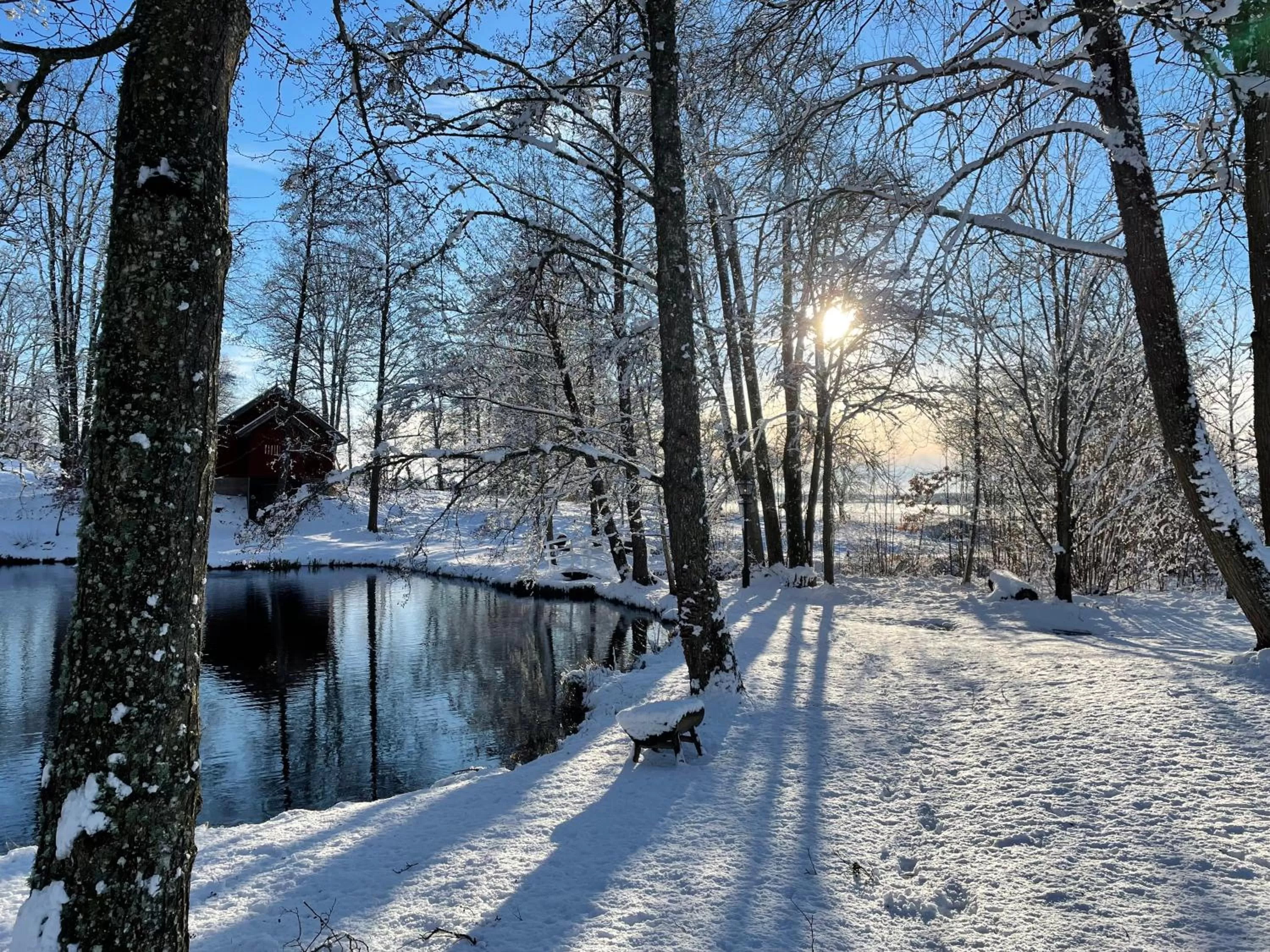 Winter in Ruders Egendom
