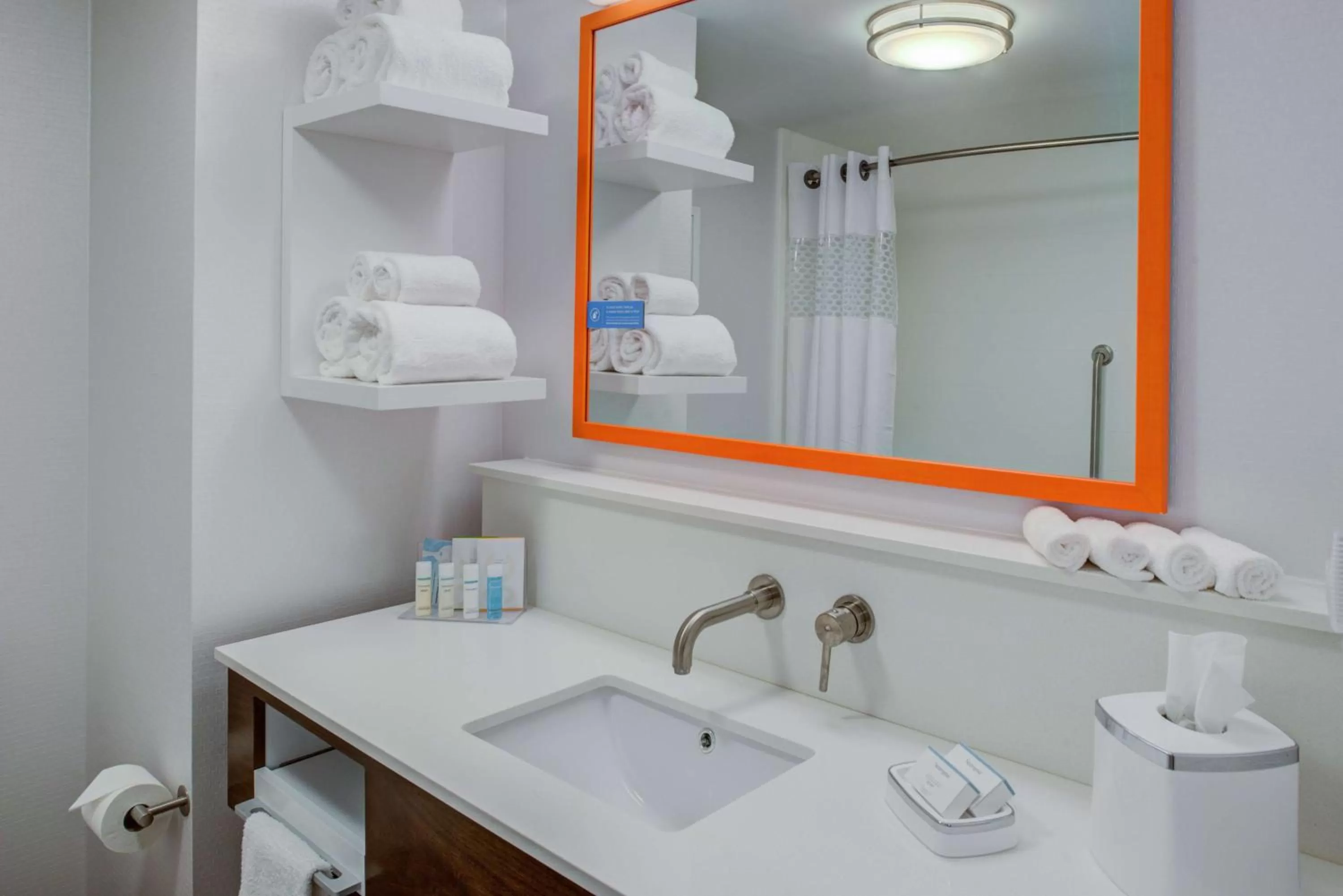 Bathroom in Hampton Inn & Suites Wixom/Novi/Detroit, Mi