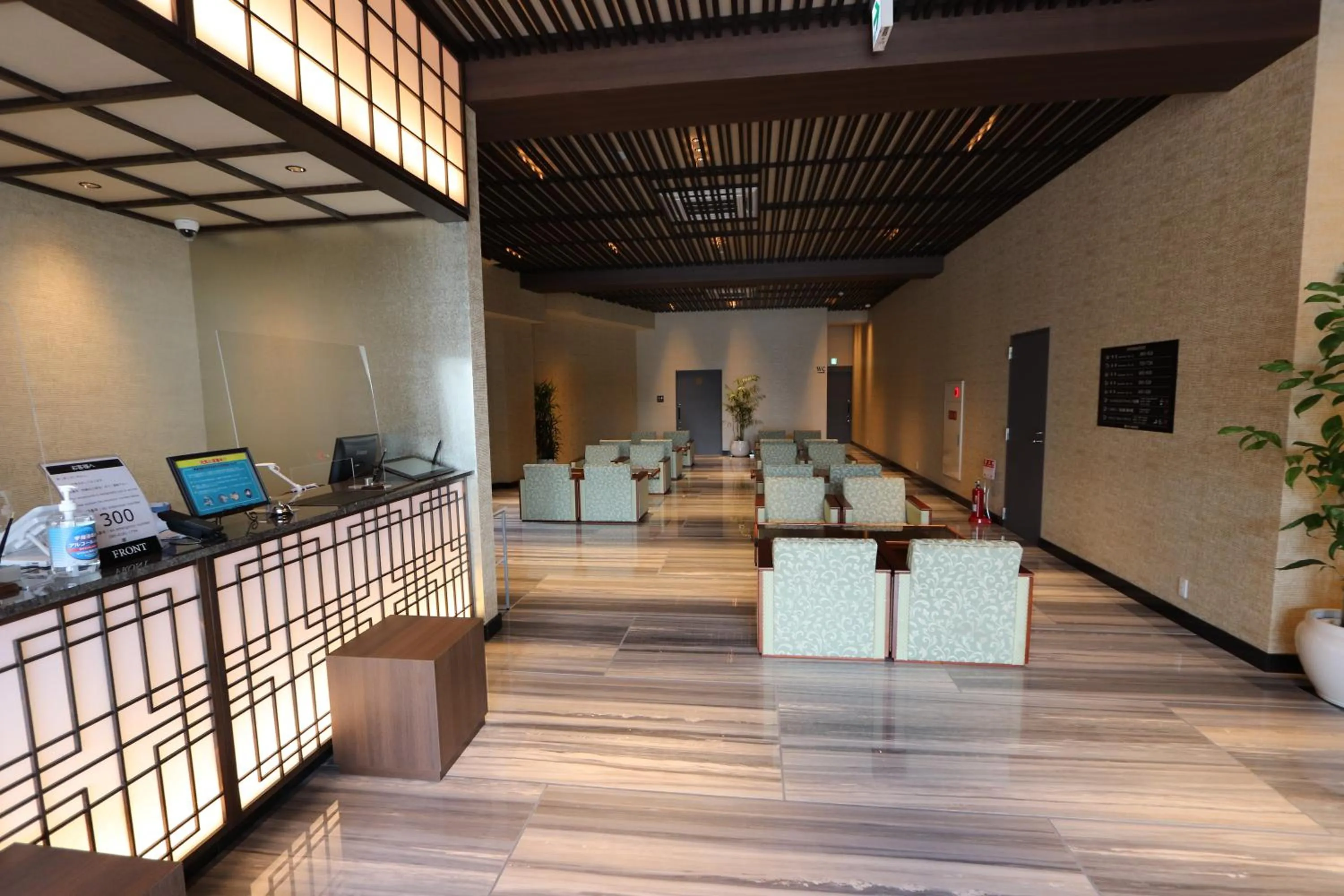 Lobby or reception in Hotel Kanade Kanku Kaizuka