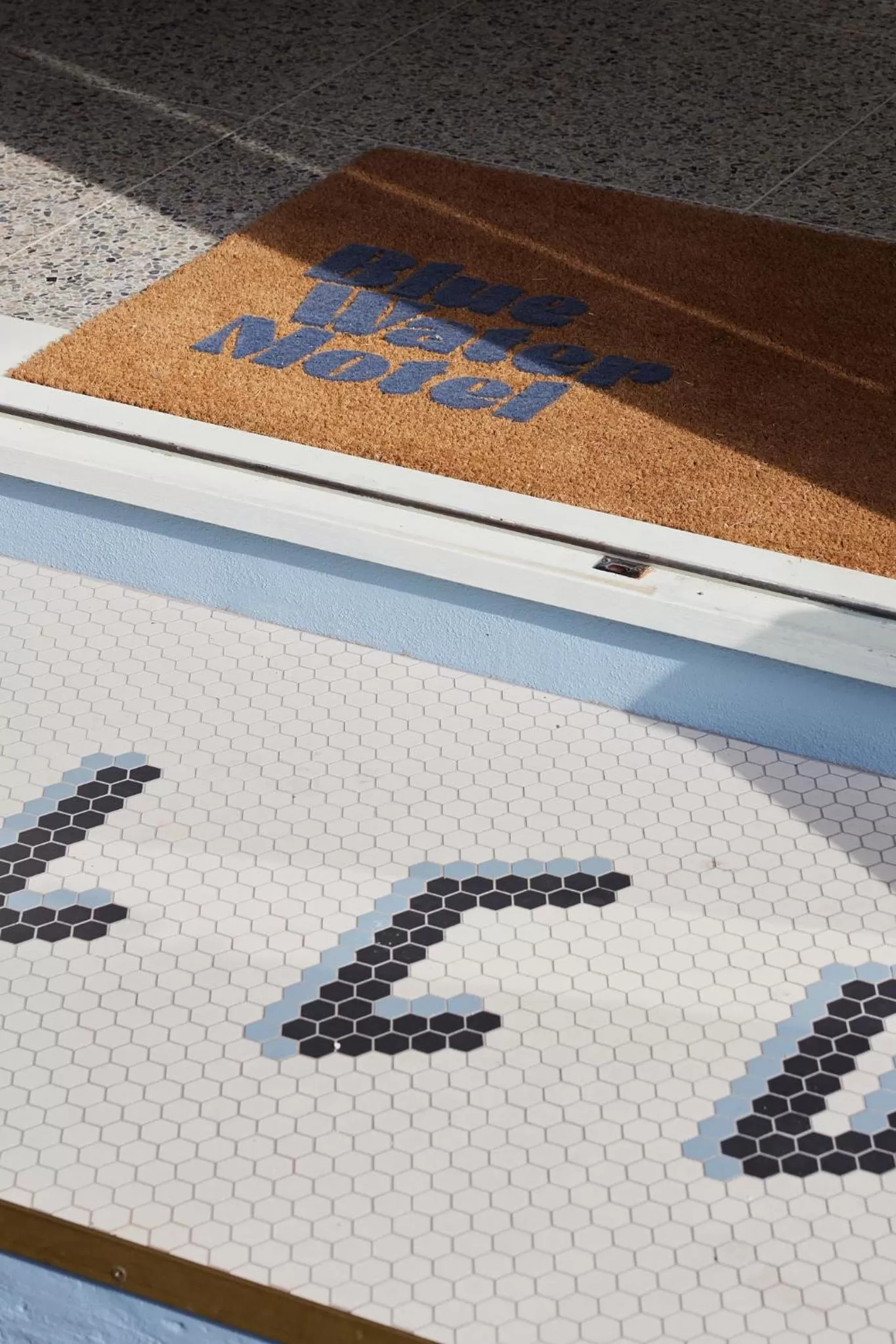 Property building in The Blue Water Motel