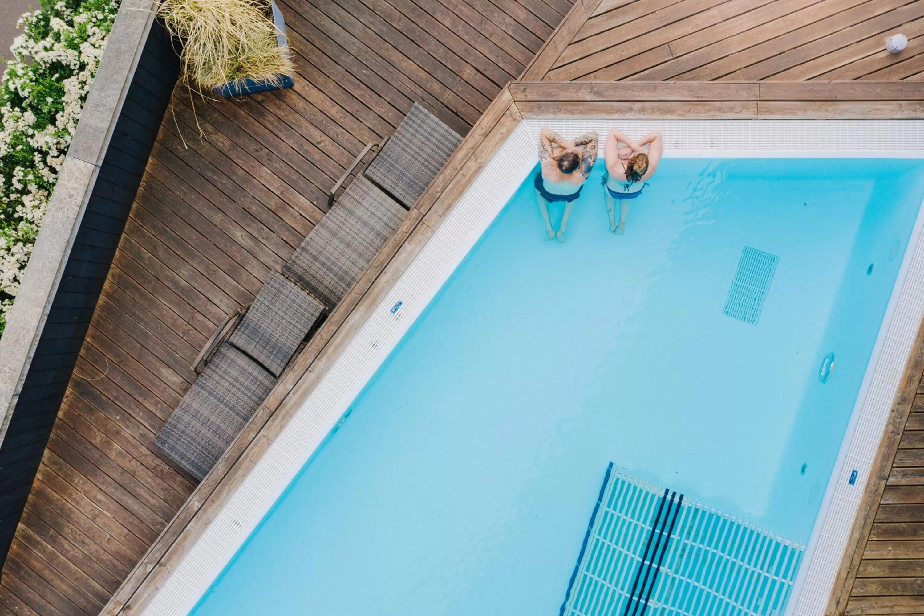 Swimming pool in Resort Mark Brandenburg & Fontane Therme