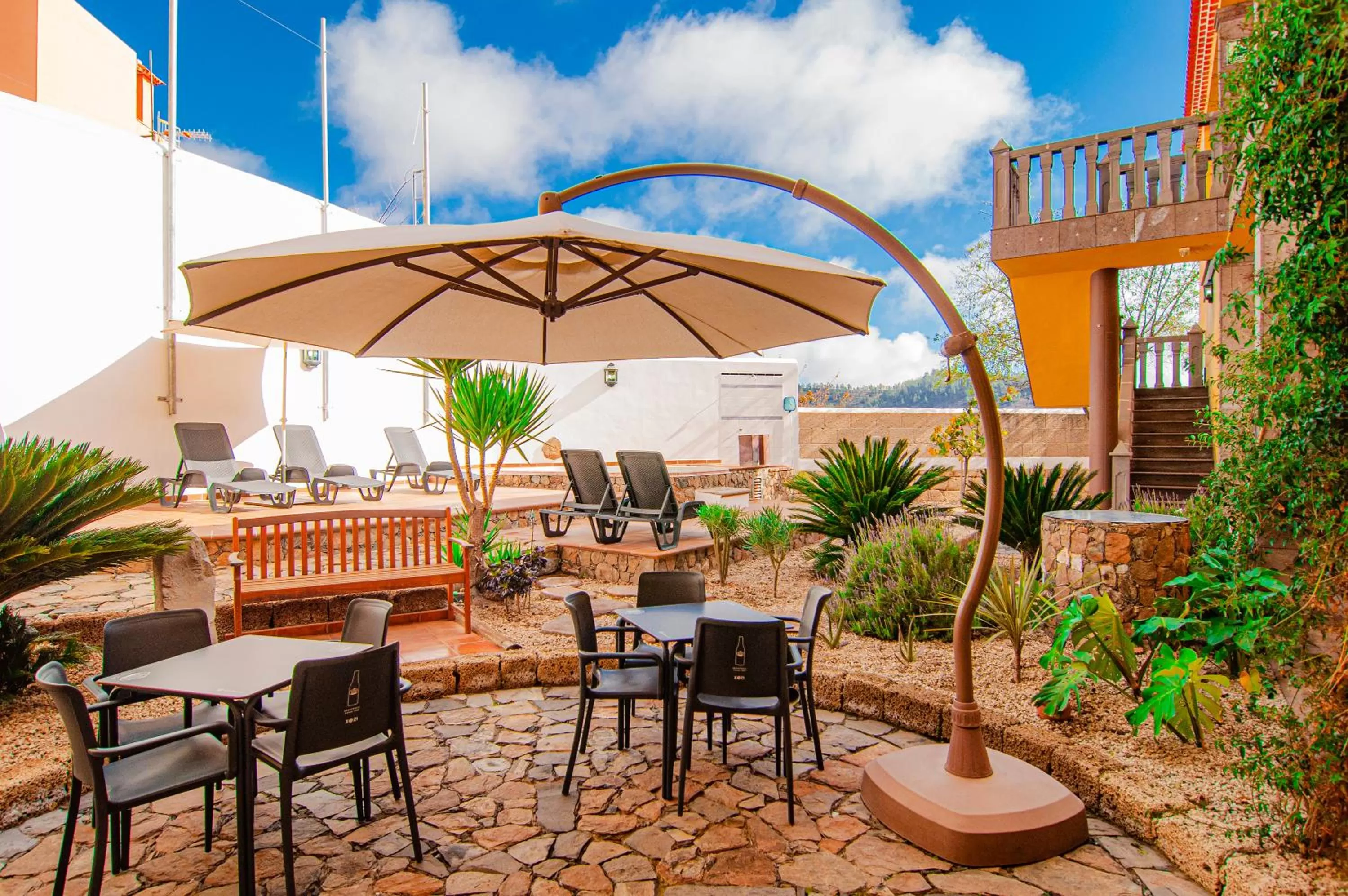 Patio in Hotel El Tejar & Spa