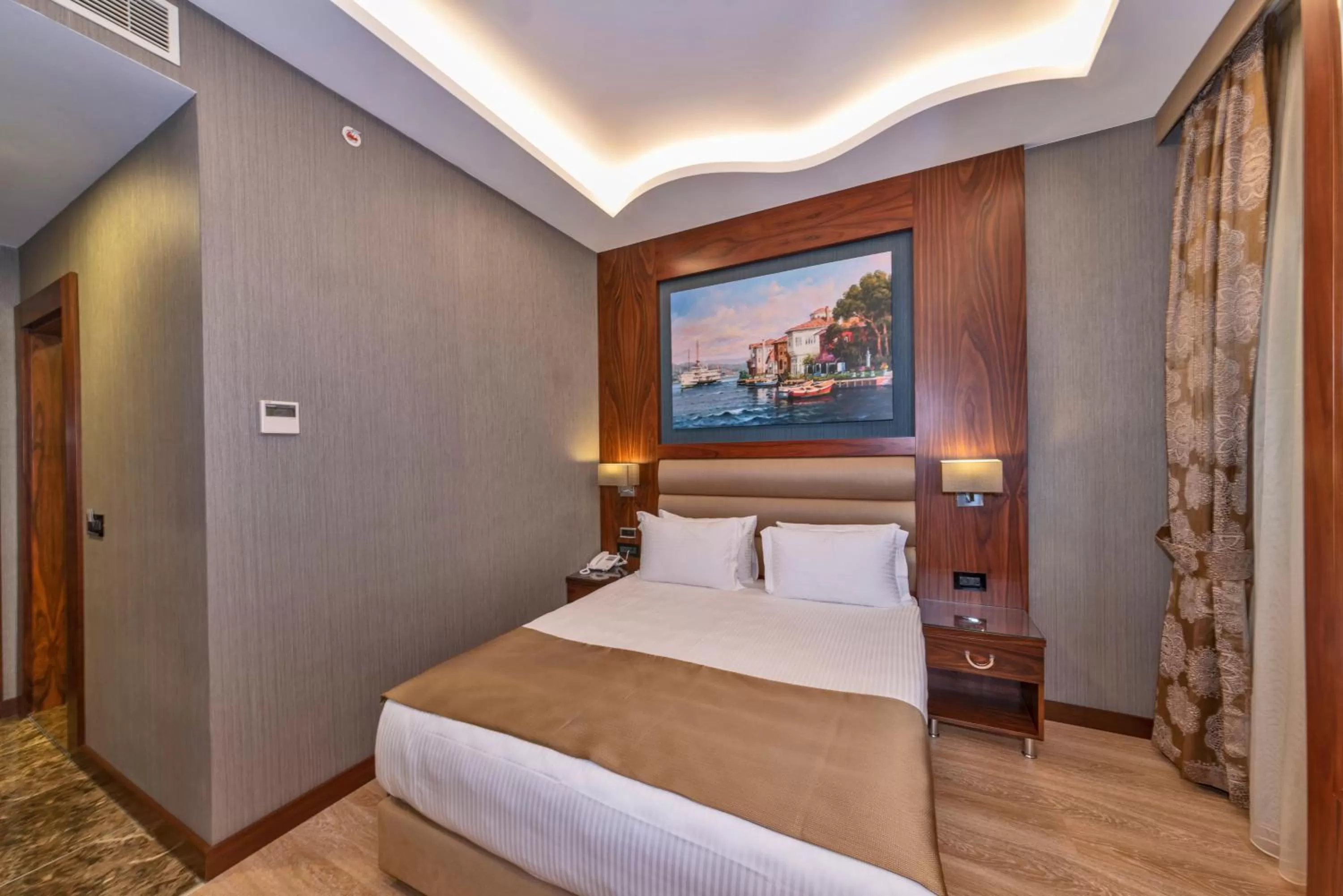 Bed in Piya Sport Hotel