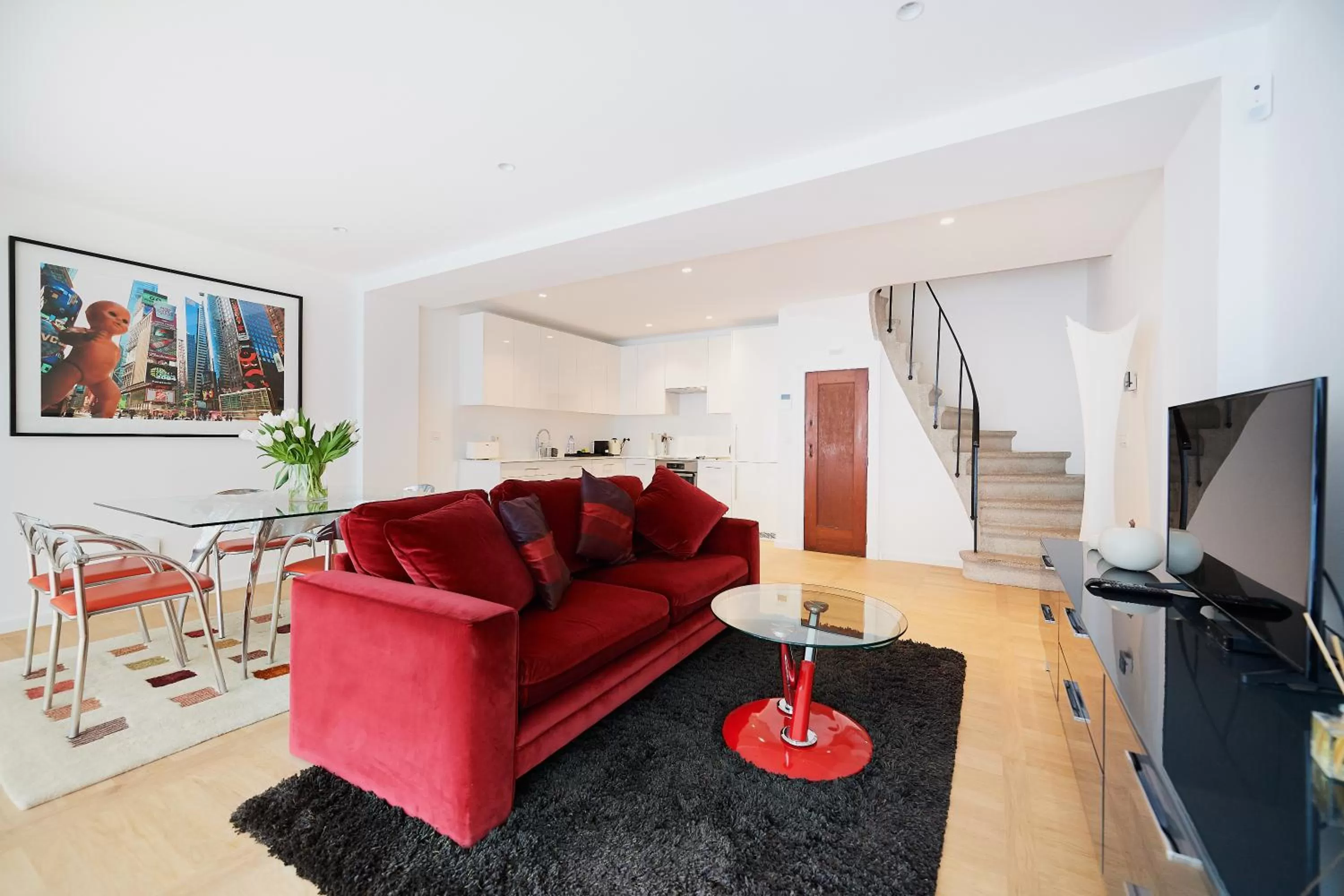 Living room, Seating Area in B&B Suites 124