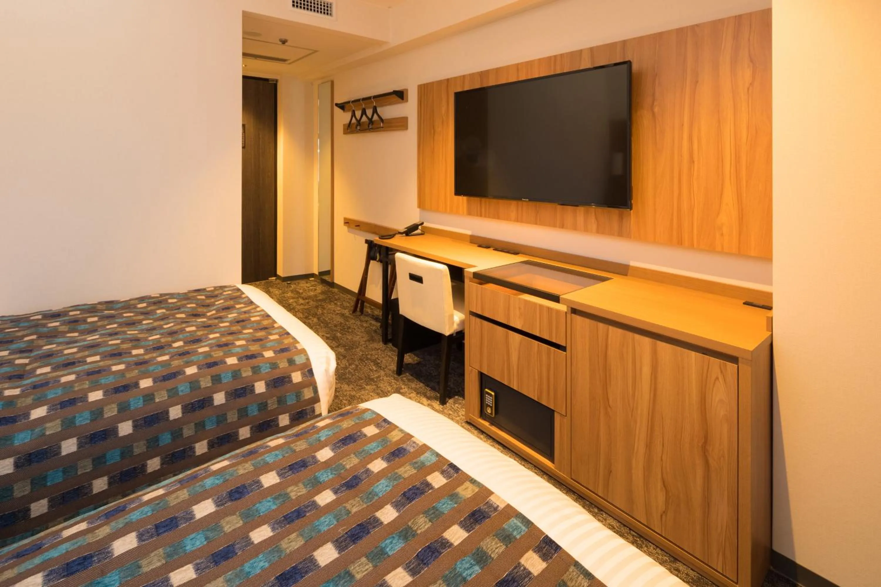 Photo of the whole room, Bed in Hotel Higashinihon Morioka