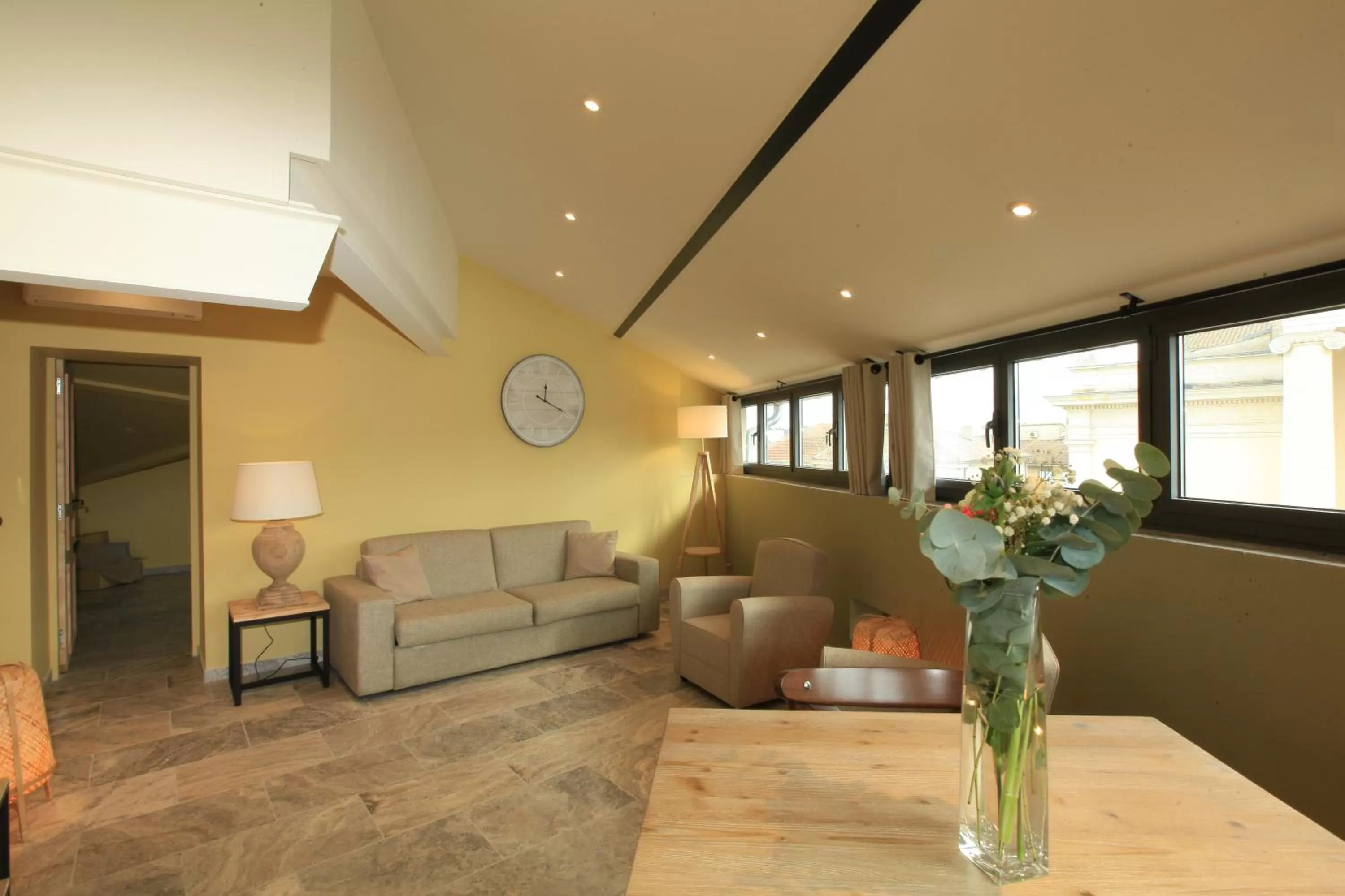 Seating area in Chambres D' hôtes Les Ormes