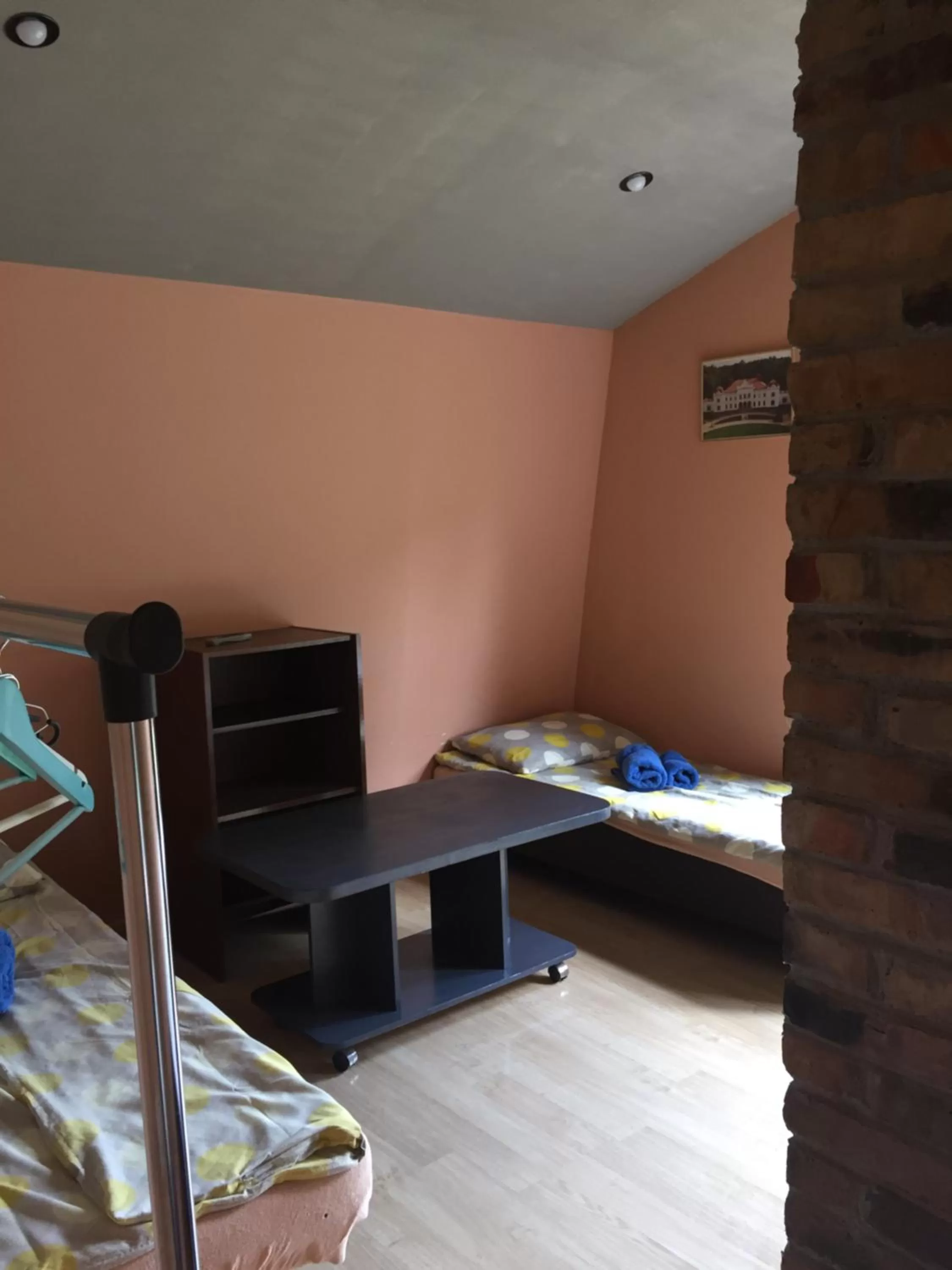 Living room, Bed in Nakvynė Rokiškyje