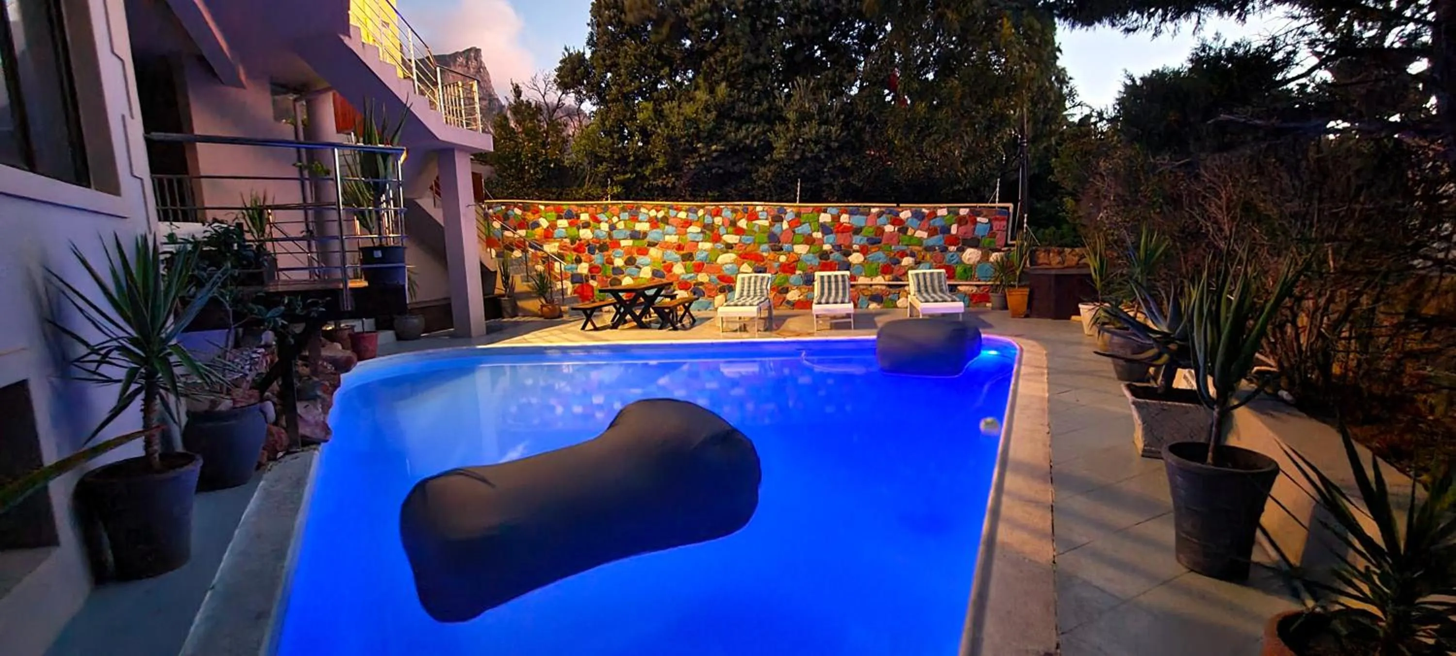 Pool view in African Groove Camps Bay