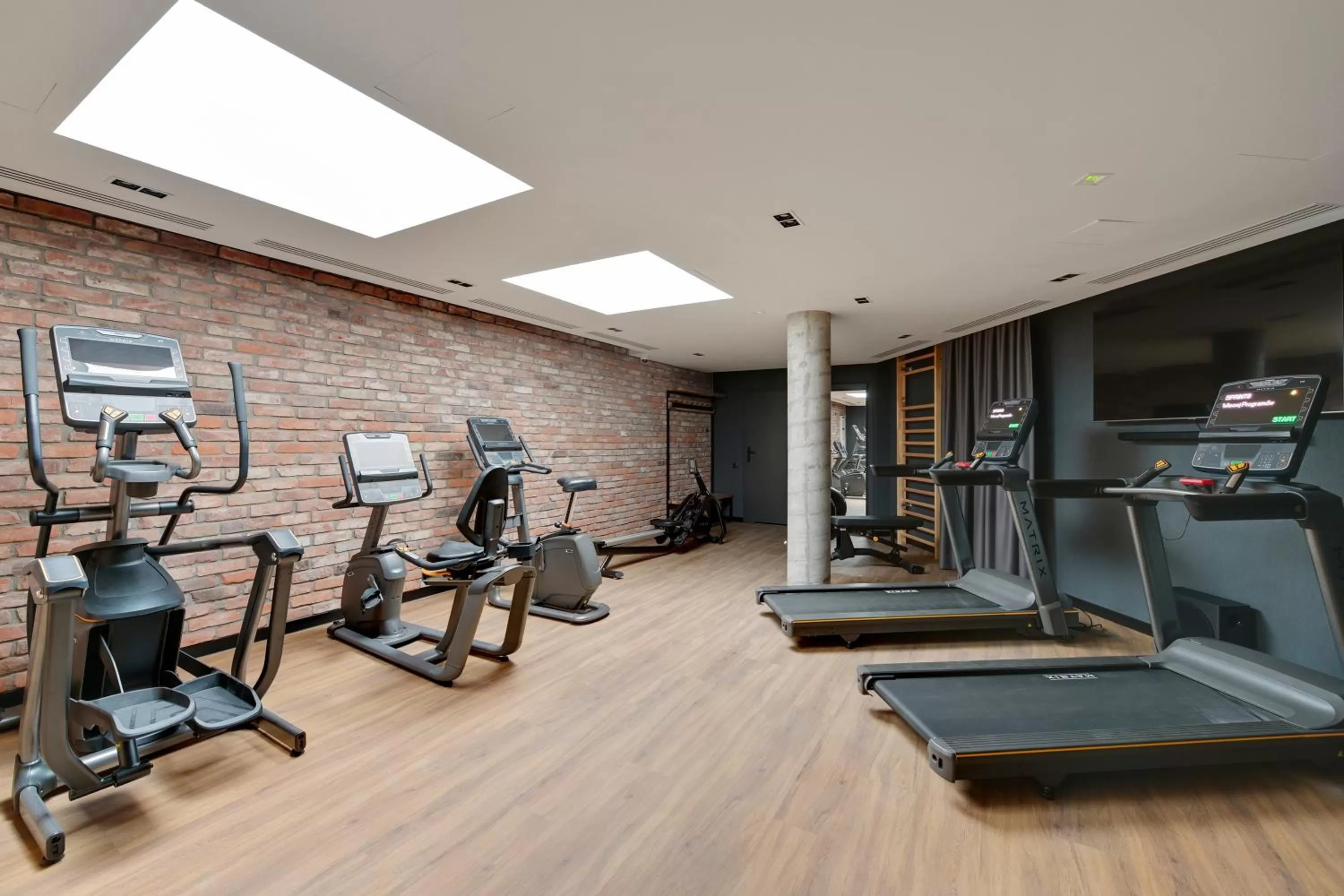 Fitness centre/facilities in RentPlanet - Apartamenty Chlebova