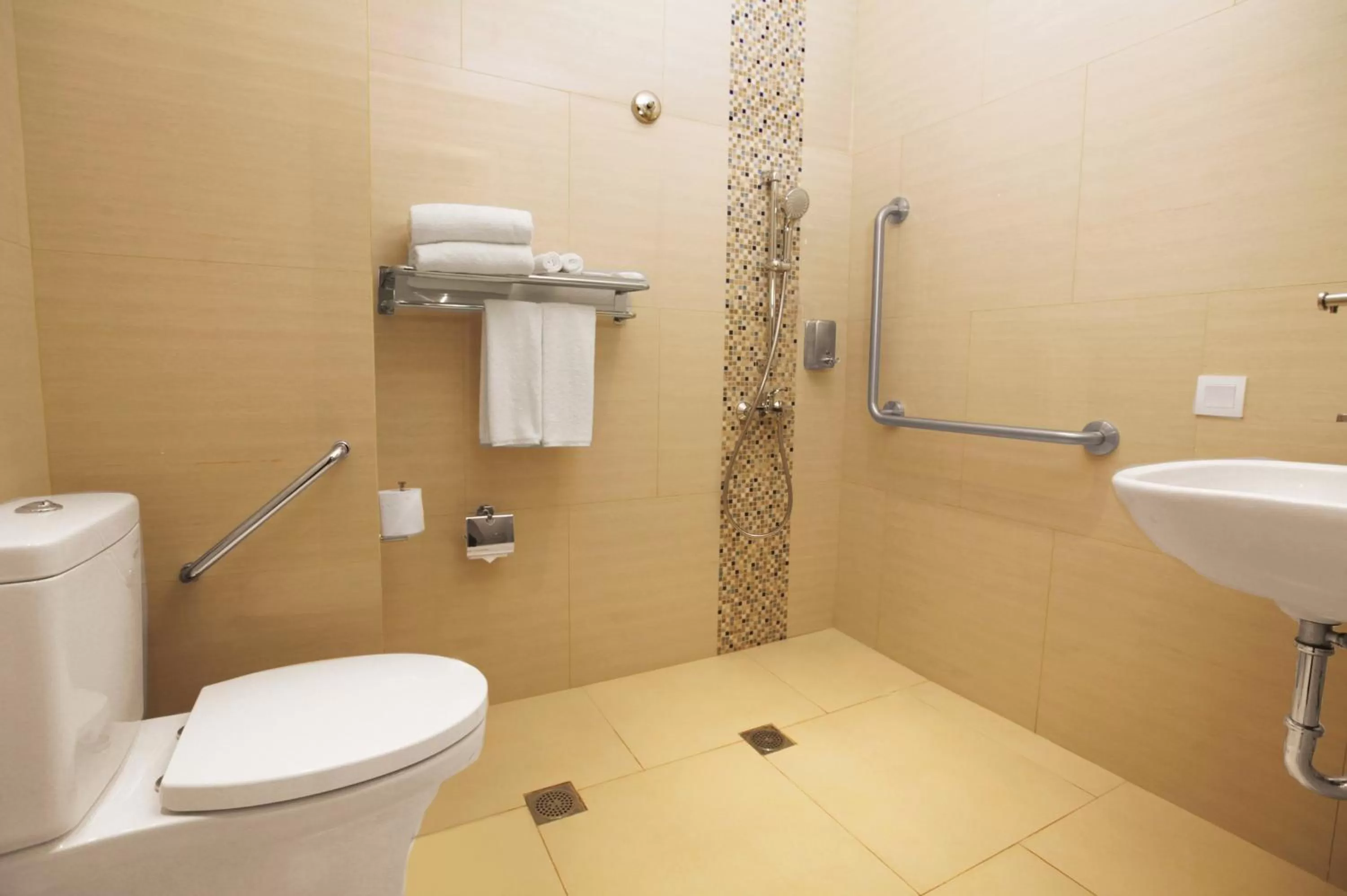 Bathroom in Holiday Inn Express Jakarta International Expo by IHG