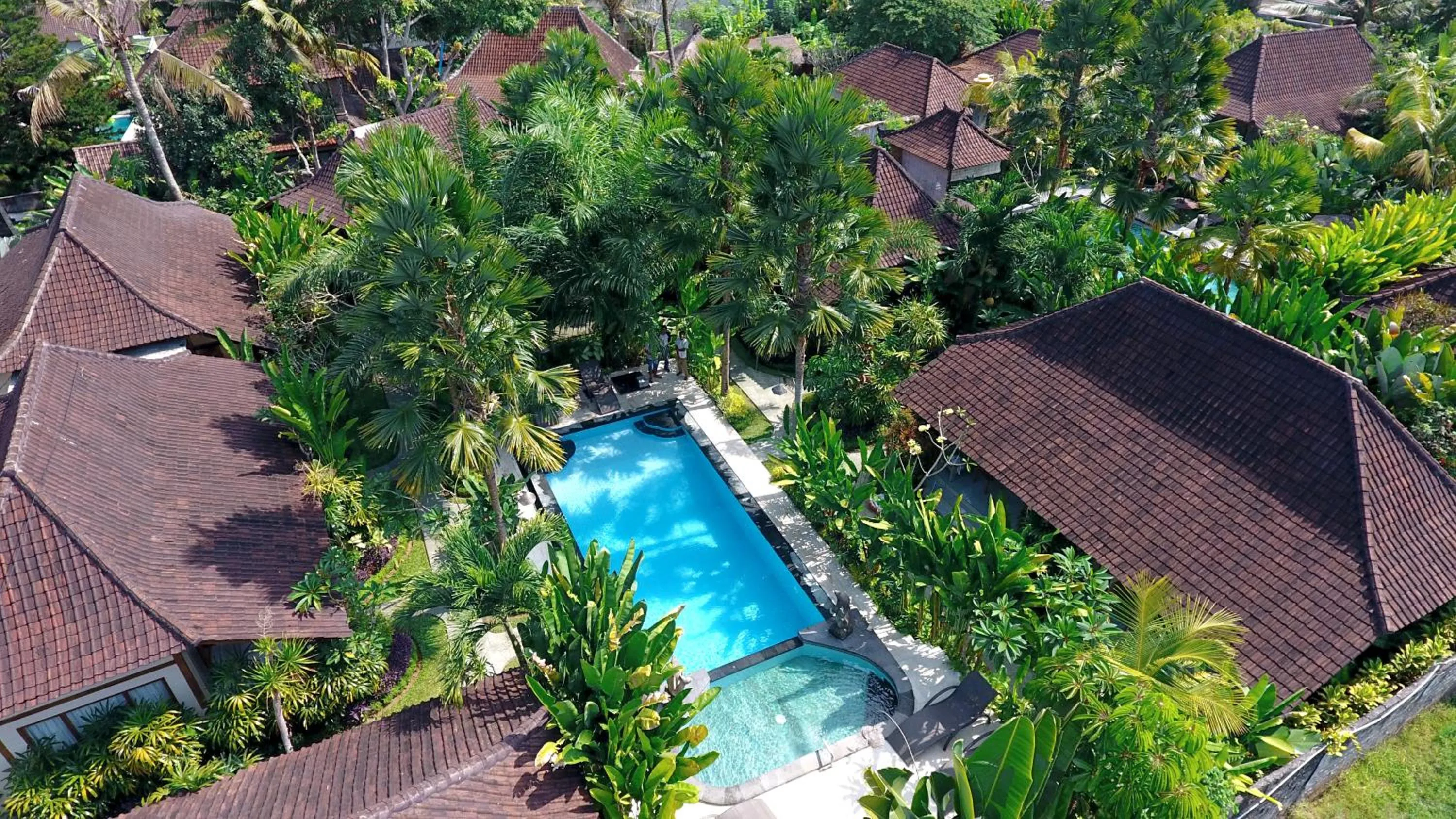 Bird's eye view in Bali Dream Resort Ubud