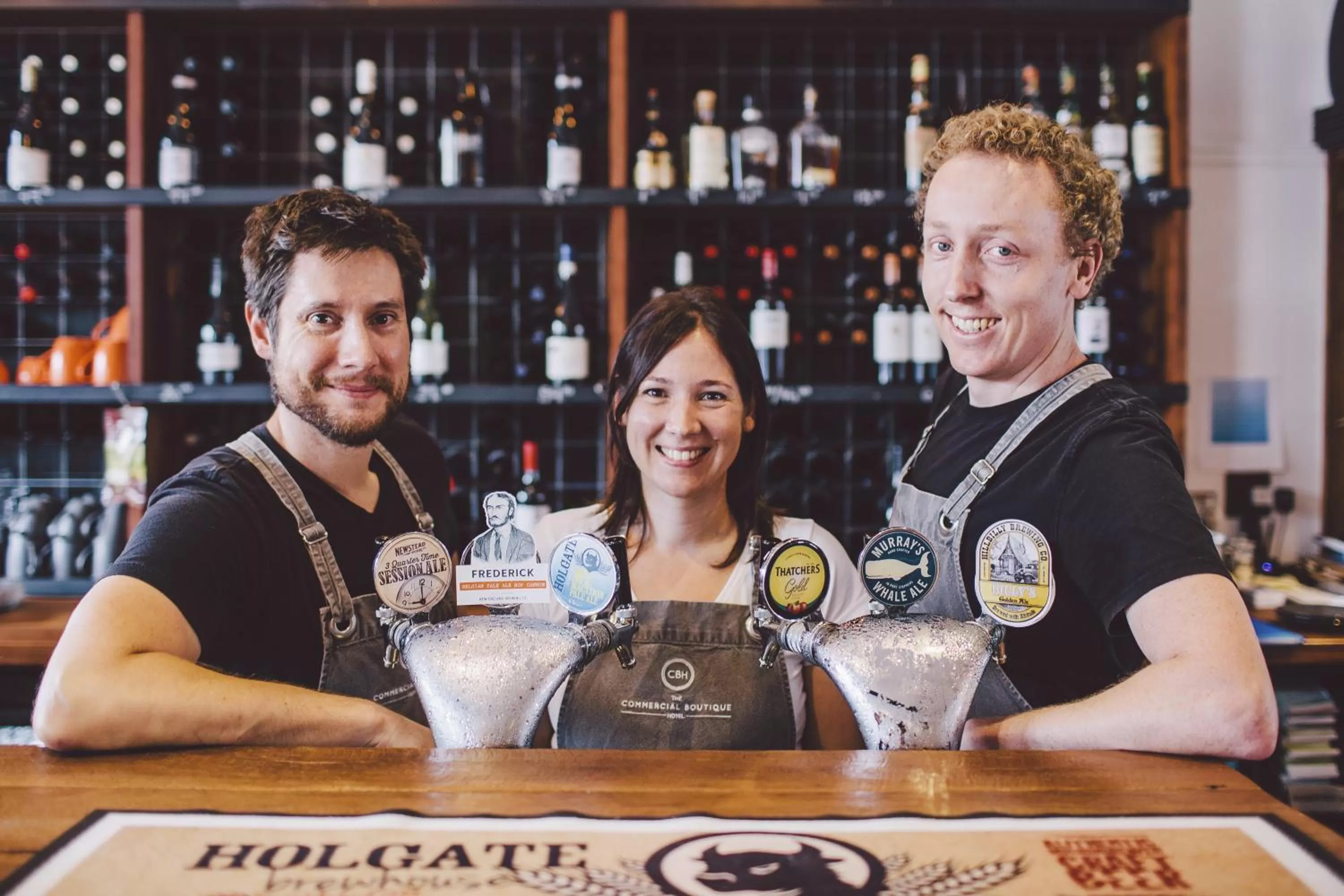 Lounge or bar in The Commercial Boutique Hotel