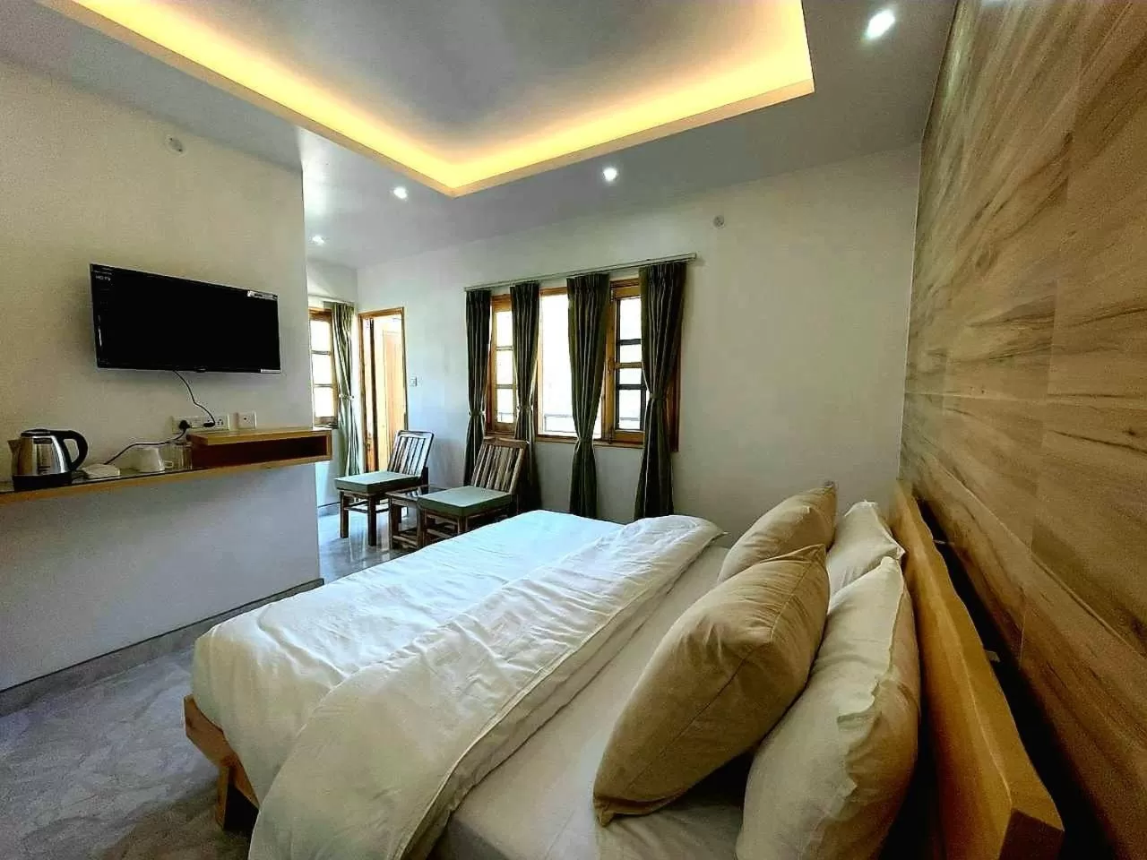 Photo of the whole room, Bed in The Wild Yak