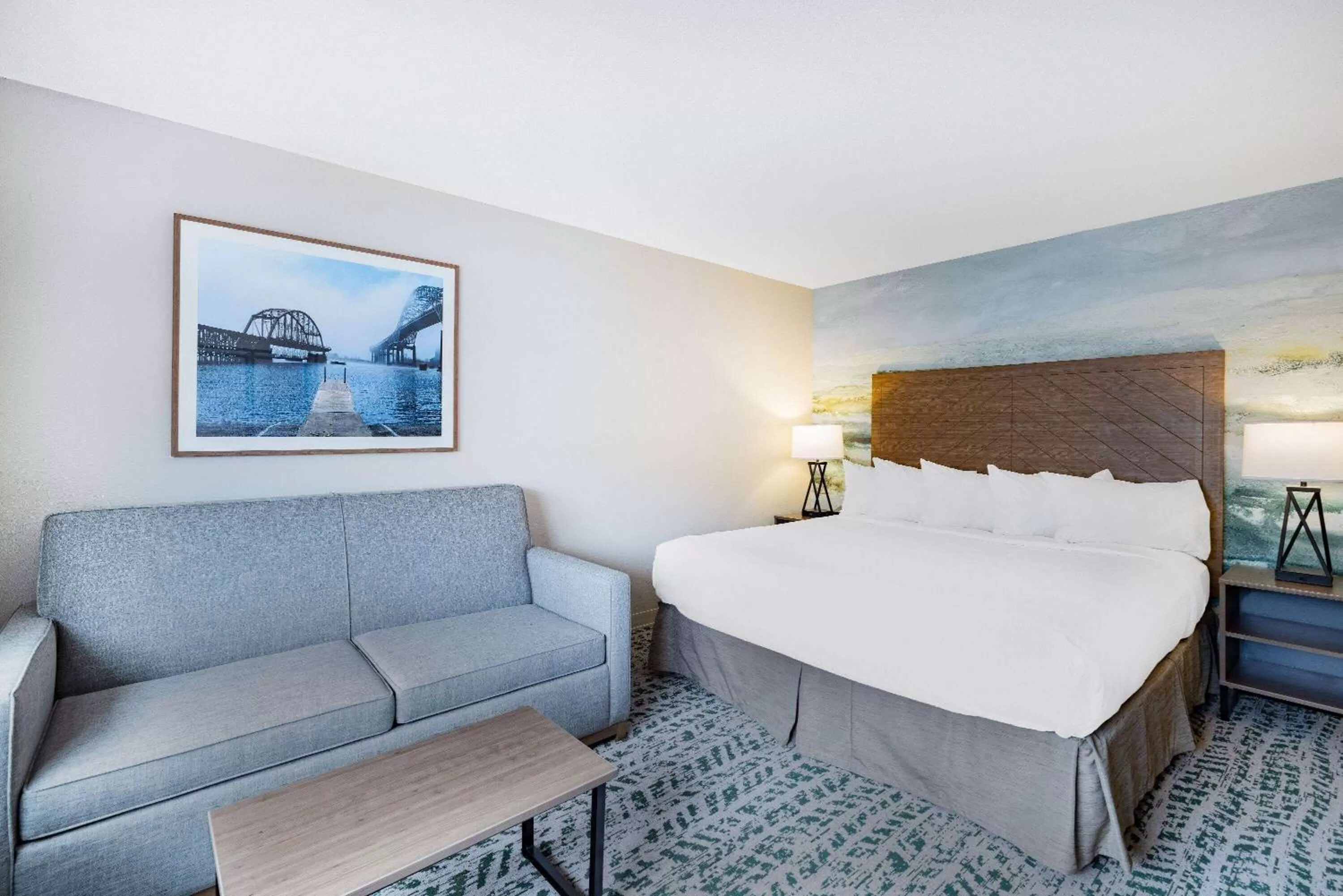 Bed in AmericInn by Wyndham Duluth South Proctor Black Woods Event Ctr