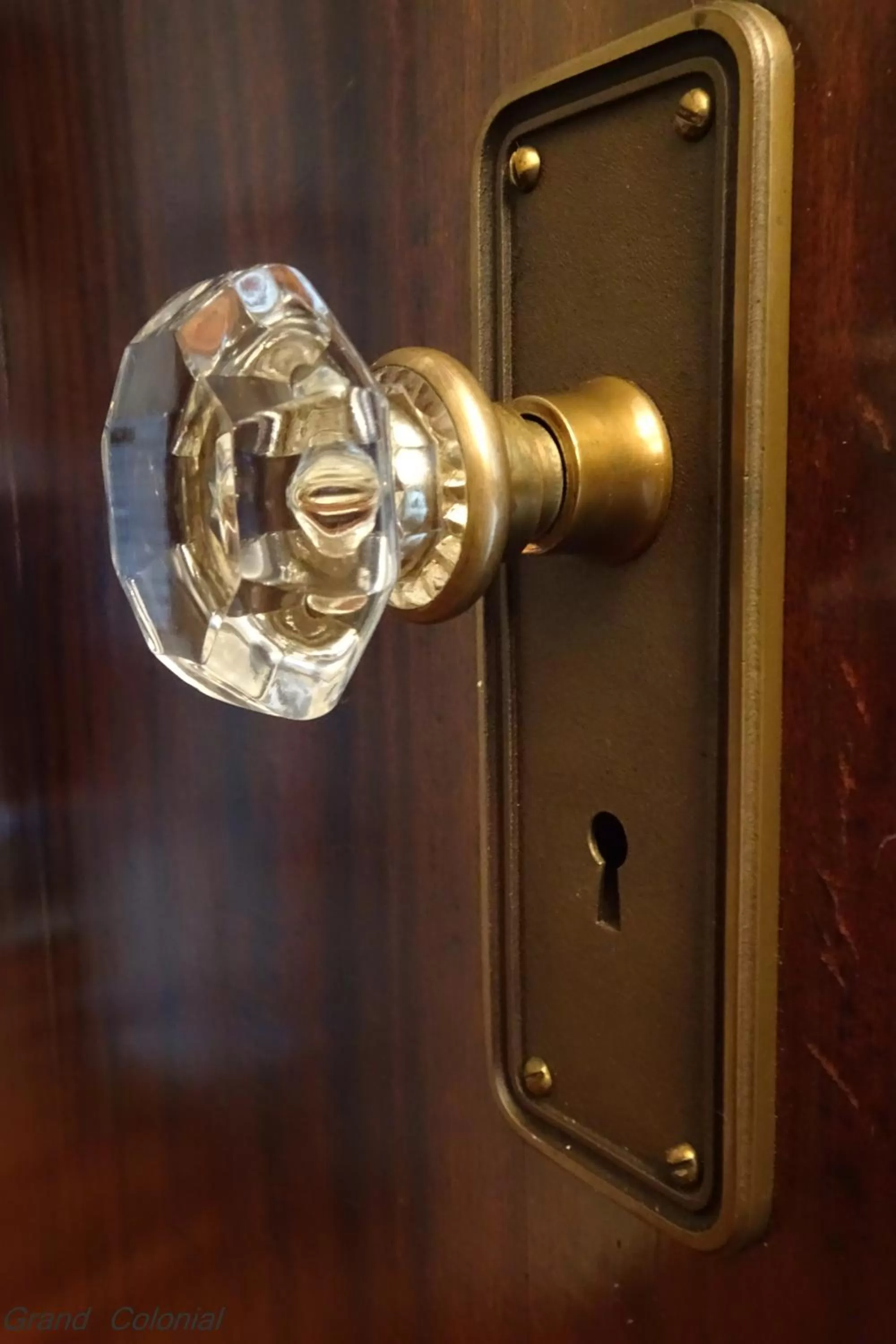 Decorative detail in Grand Colonial Bed and Breakfast