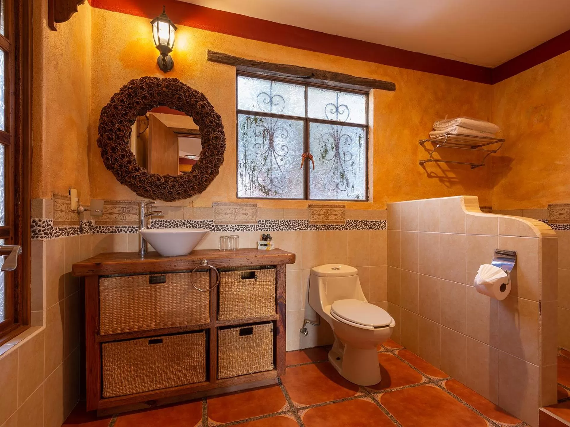 Bathroom in Eco Hotel Ixhi