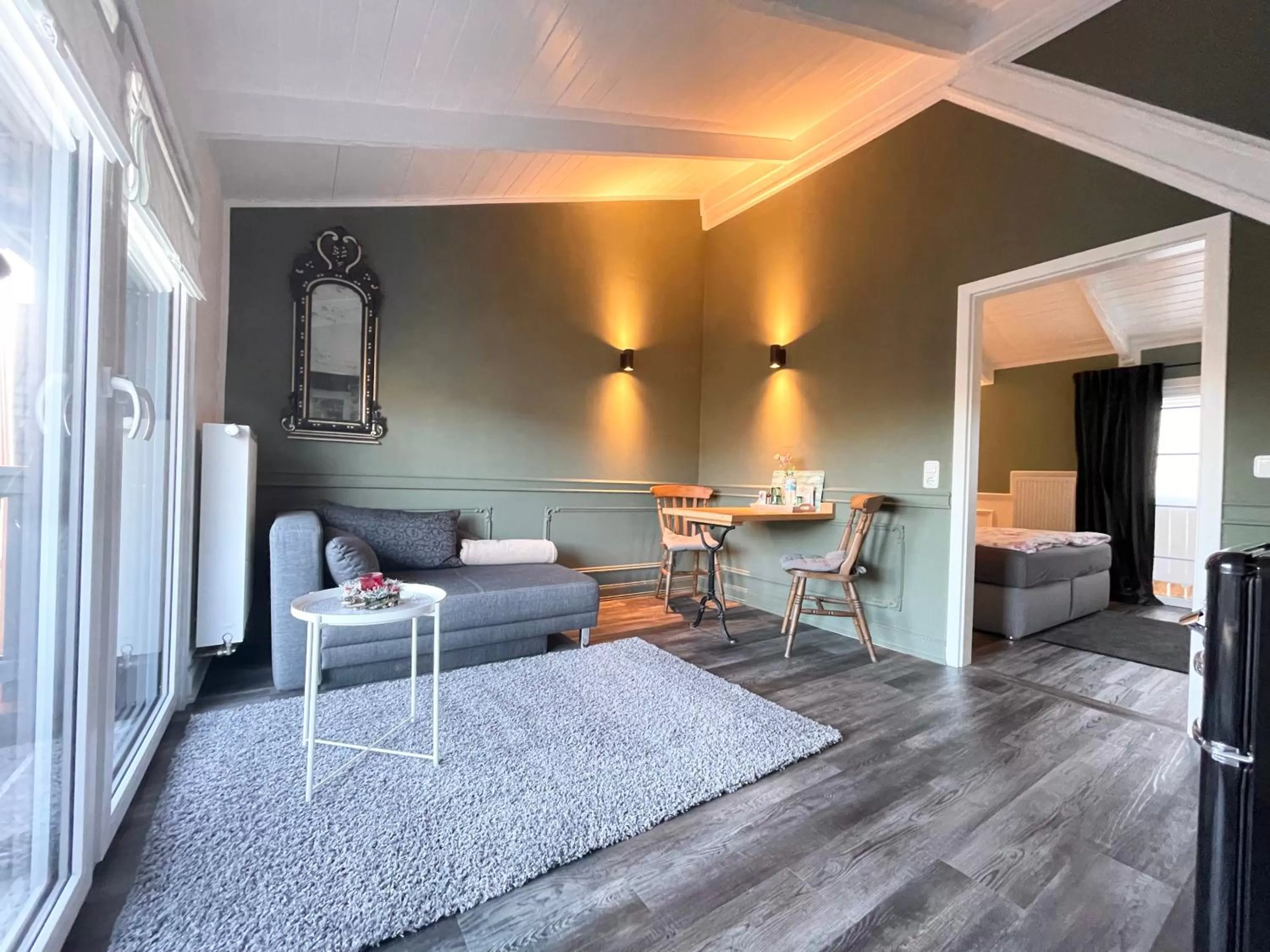 Living room, Seating Area in Rosenhof-Lodge