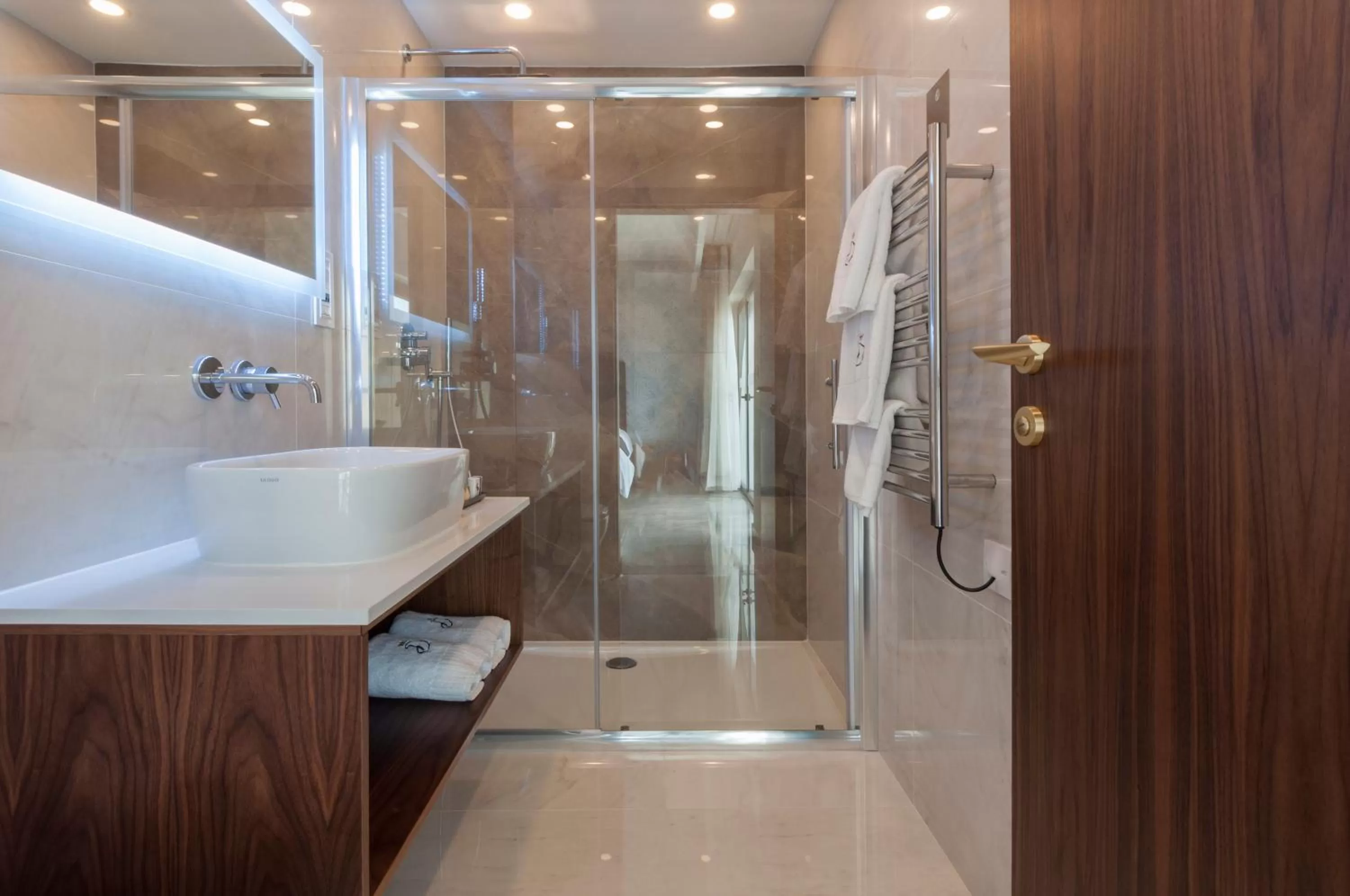 Shower in The Duke Boutique Hotel