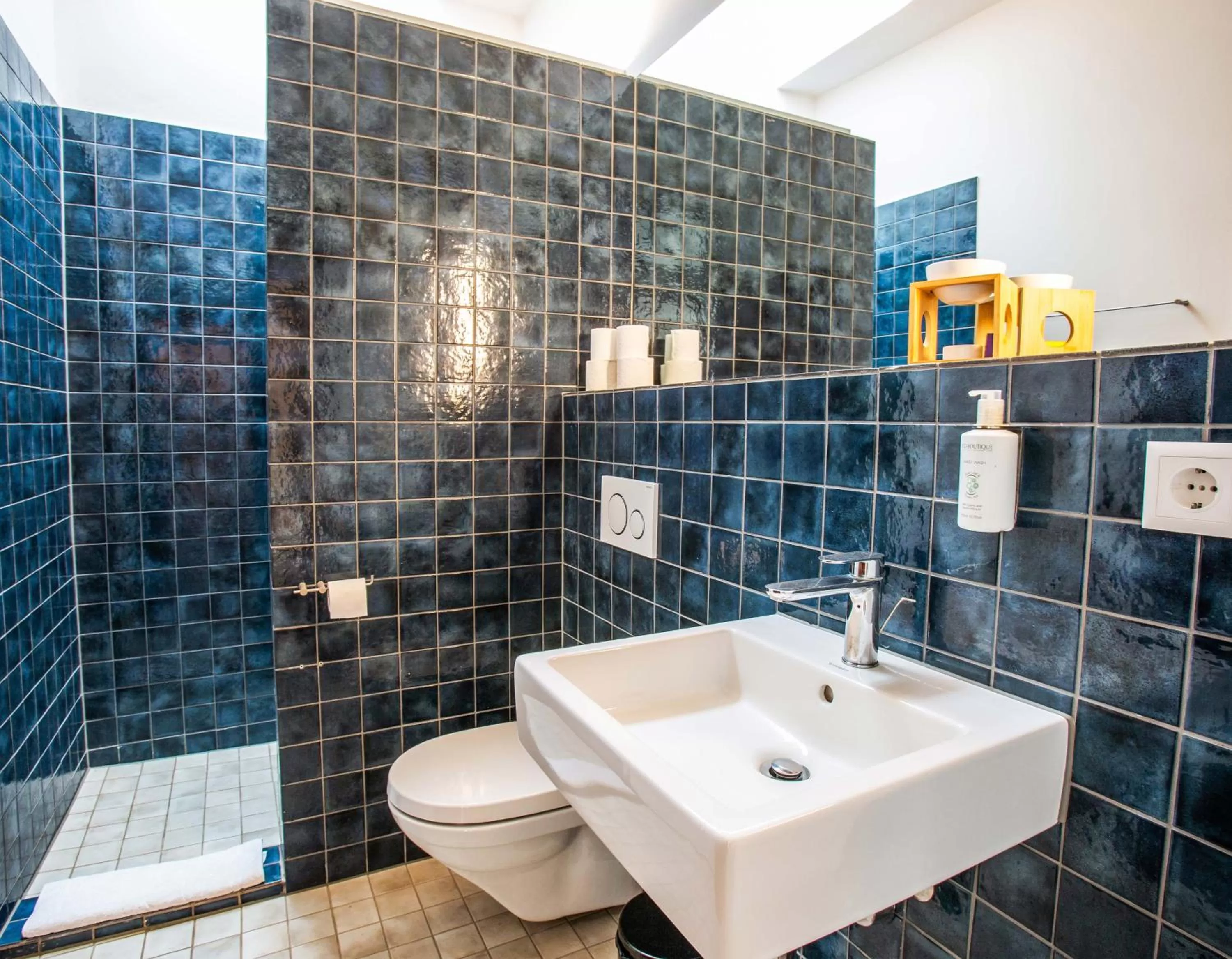 Bathroom in King Fisher Village Eco-Boutique Hotel