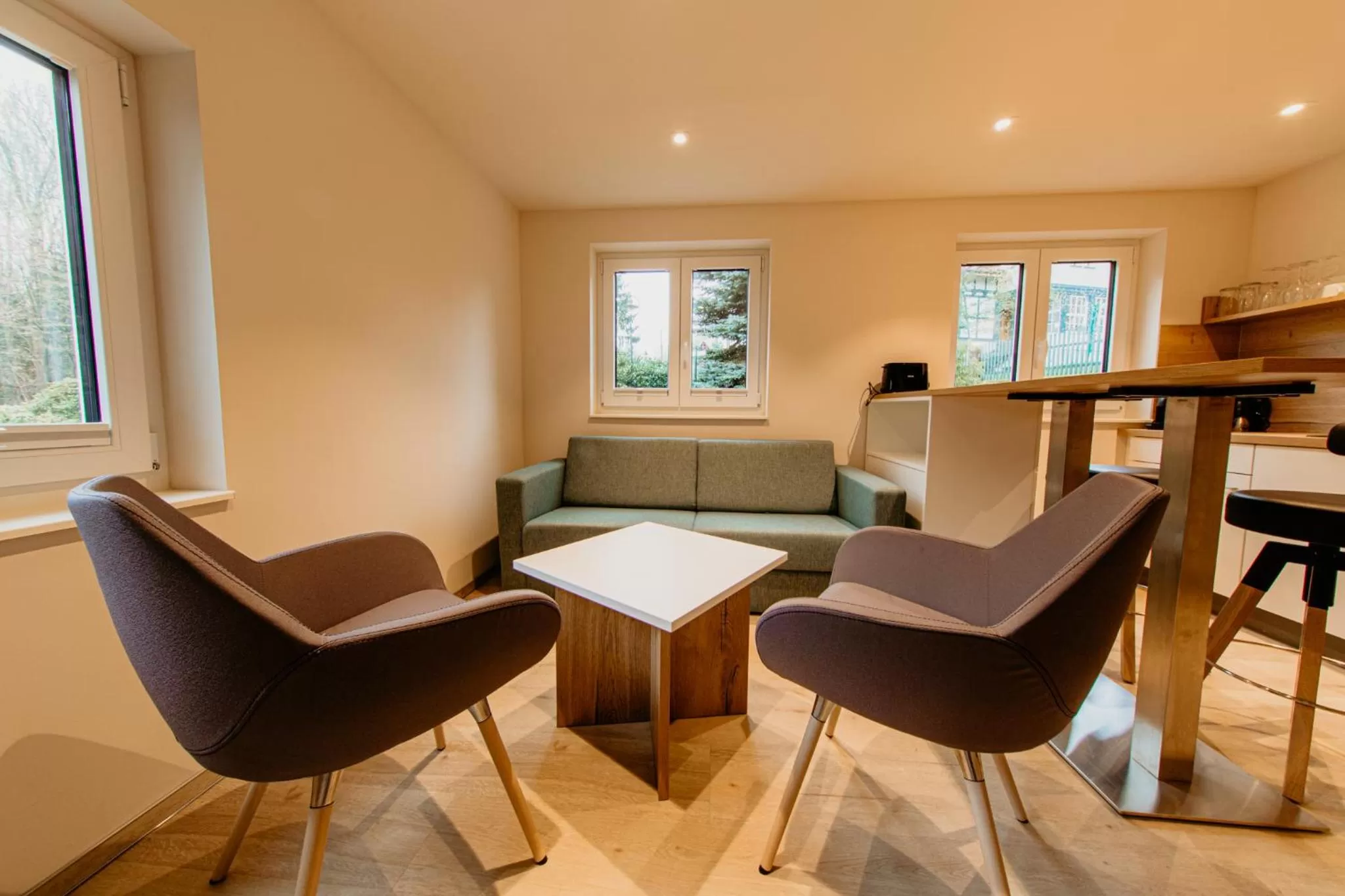 Living room in Bergpension Laasen Perle Rathen