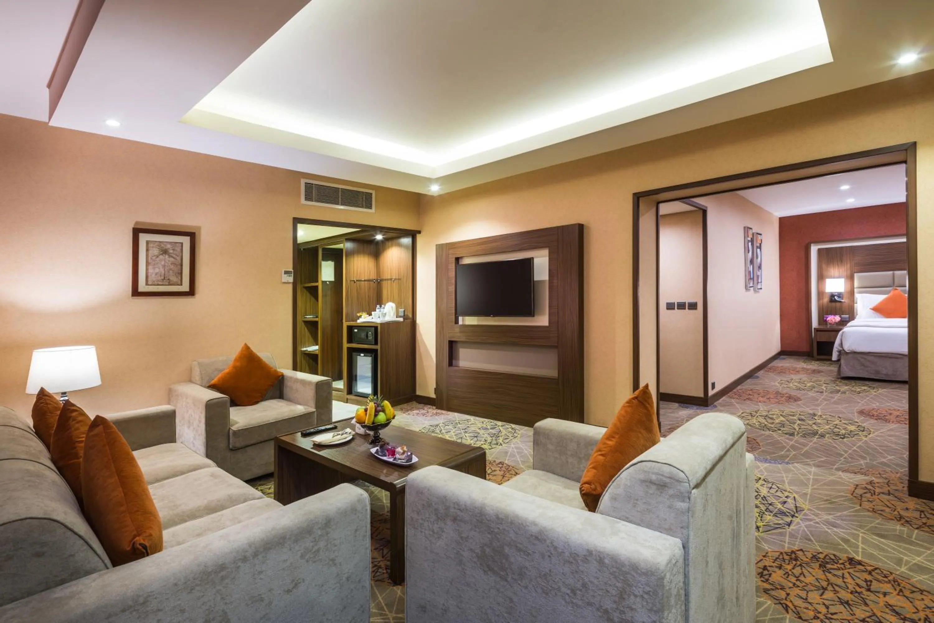 Living room, Bed in Mena Hotel Nasiriah Riyadh