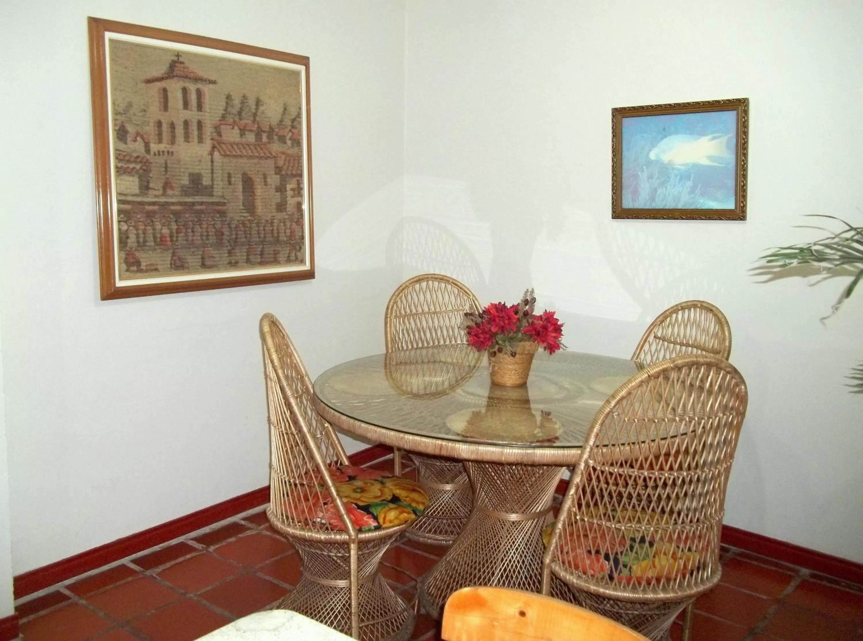Dining Area in Cabañas Las Bifloras