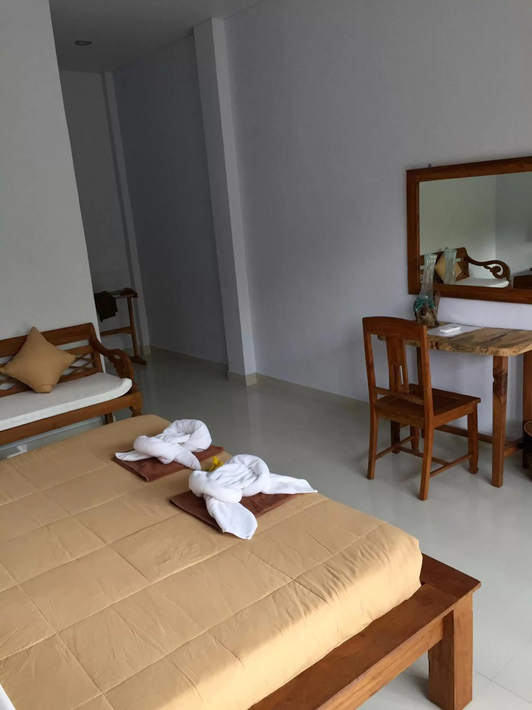 Bed in The Hidden Bali Inn