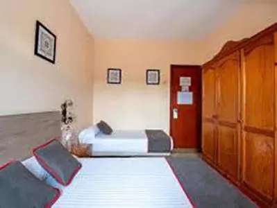 Bed in HOSTAL-RESTAURANTE EL PAISANO