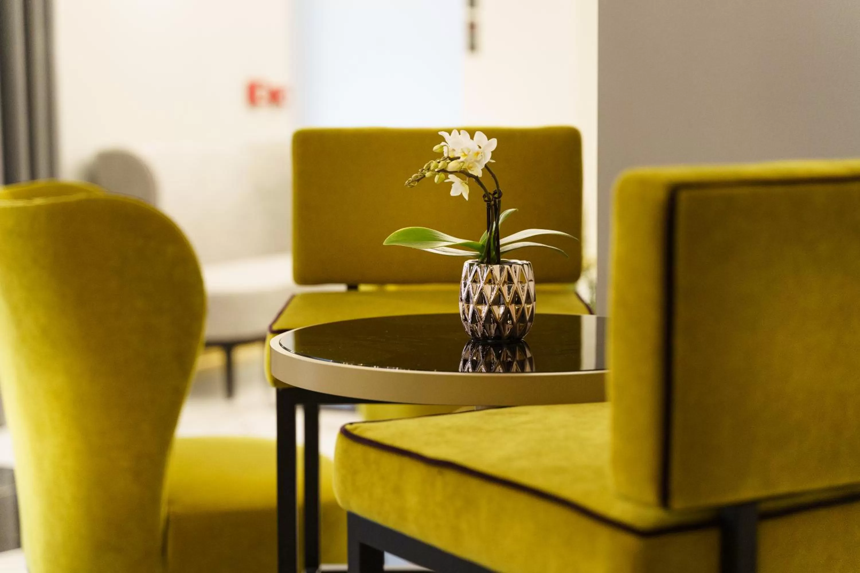 Living room in The Cross Hotel