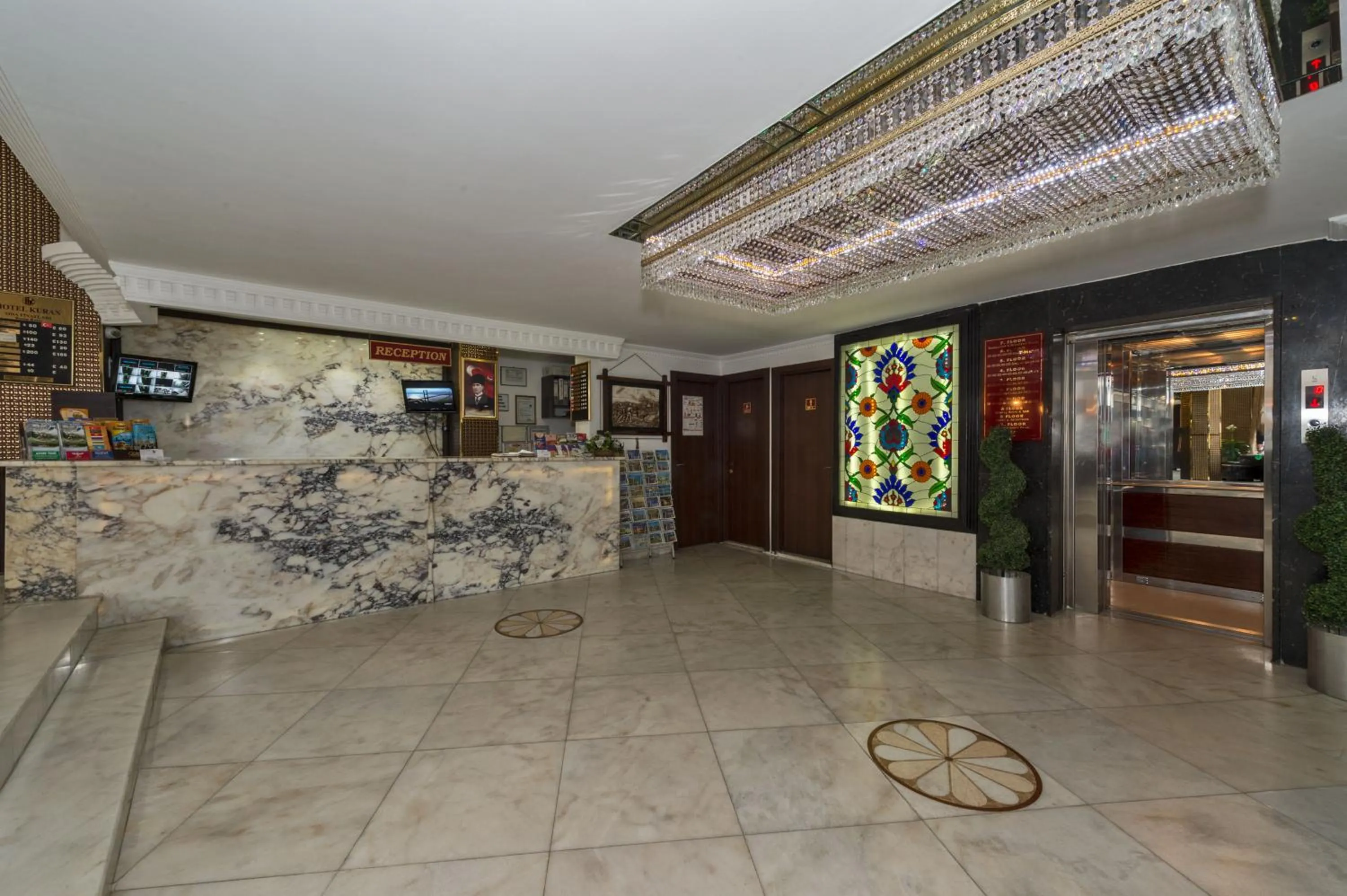 Lobby or reception in Kuran Hotel International