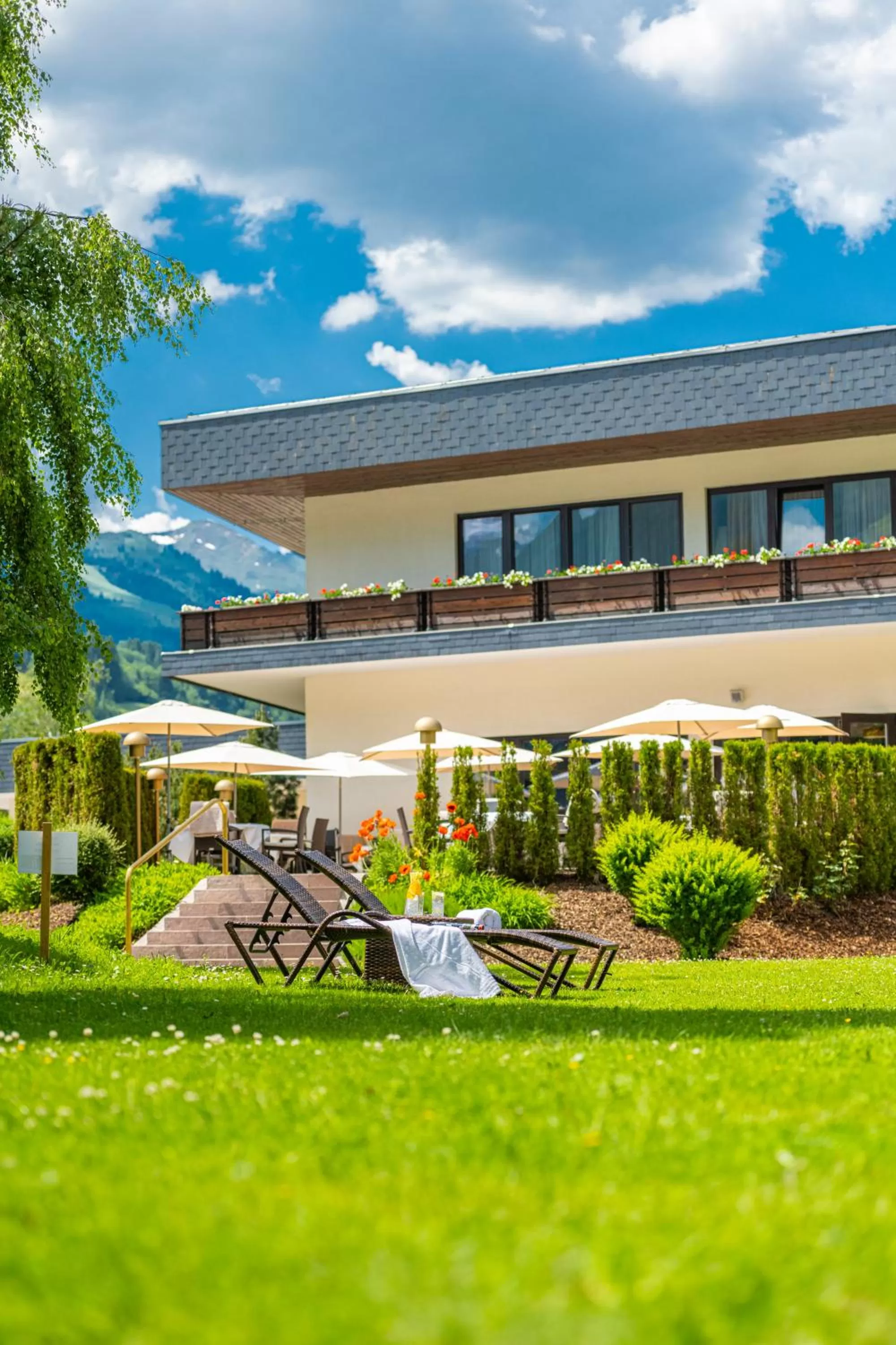 Garden in EUROPÄISCHER HOF Bad Gastein