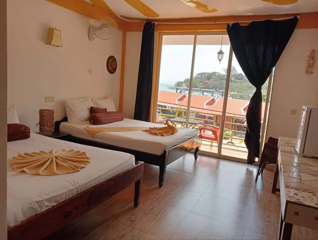 Bed in Hotel de la Plage